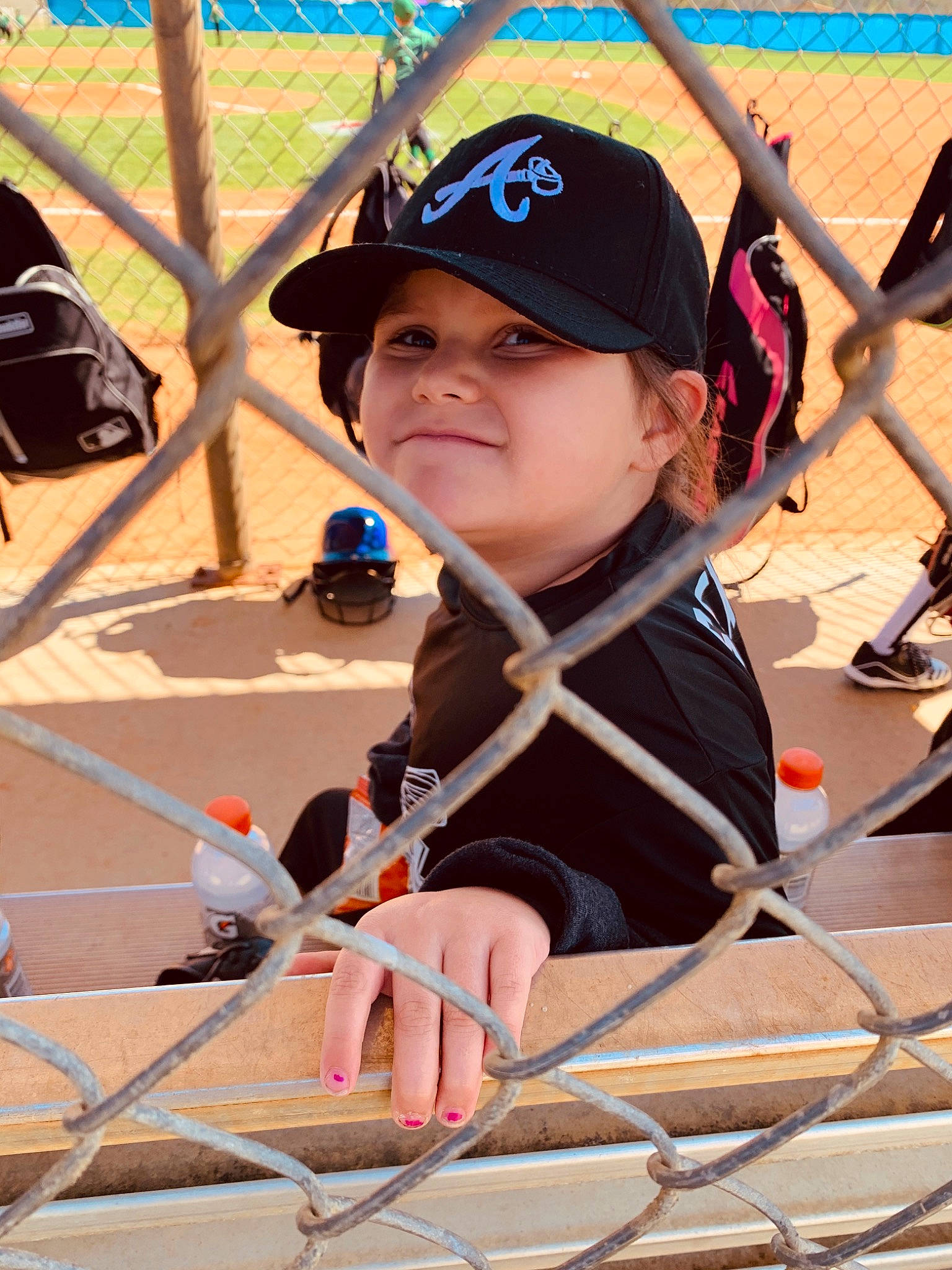 Railynn is registered to the contest to win money with this photo: child, headwear, joy, leisure, person, recreation, smile, vacation