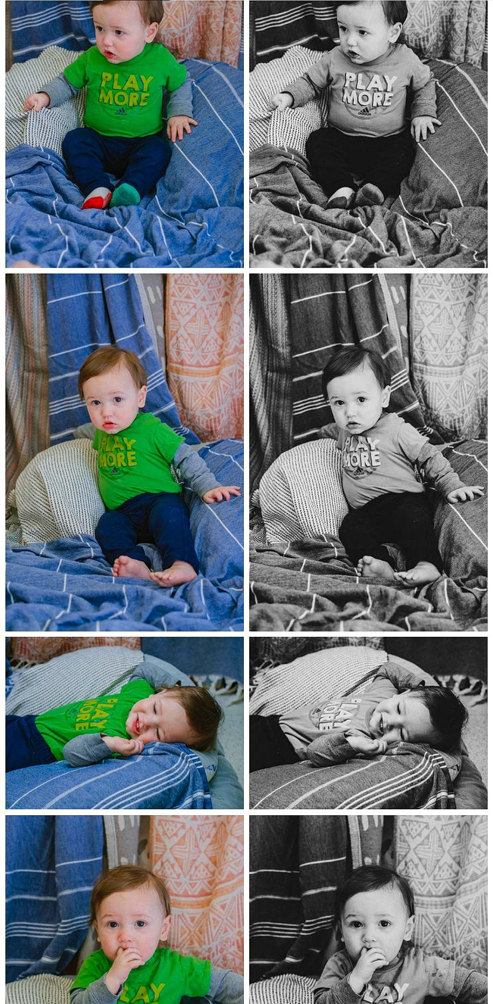 Liam is registered to the contest to win money with this photo: art, baby, baby_toddler_clothing, child, collage, comfort, electric_blue, linens, pattern, people, person, photograph, photography, room, sitting, sleeve, snapshot, terrestrial_plant, toddler