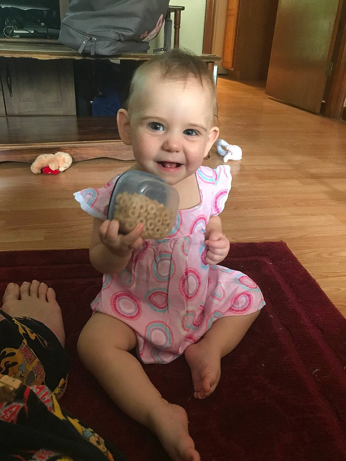 Monika joined the competition — help win amazing prizes! baby, child, person, sitting, toddler