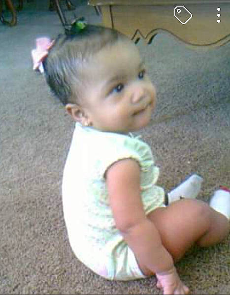 Miah joined the competition — help win amazing prizes! baby, baby_toddler_clothing, cheek, child, person, play, sitting, skin, smile, toddler