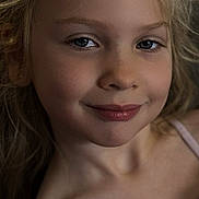 Ayannah a rejoint le concours — aidez-le/la à gagner de superbes lots ! blonde, bodypart, child, clothing, cosmetics, dress, face, female, finger, girl, hair, hand, happy, head, lipstick, mouth, person, photography, portrait, smile