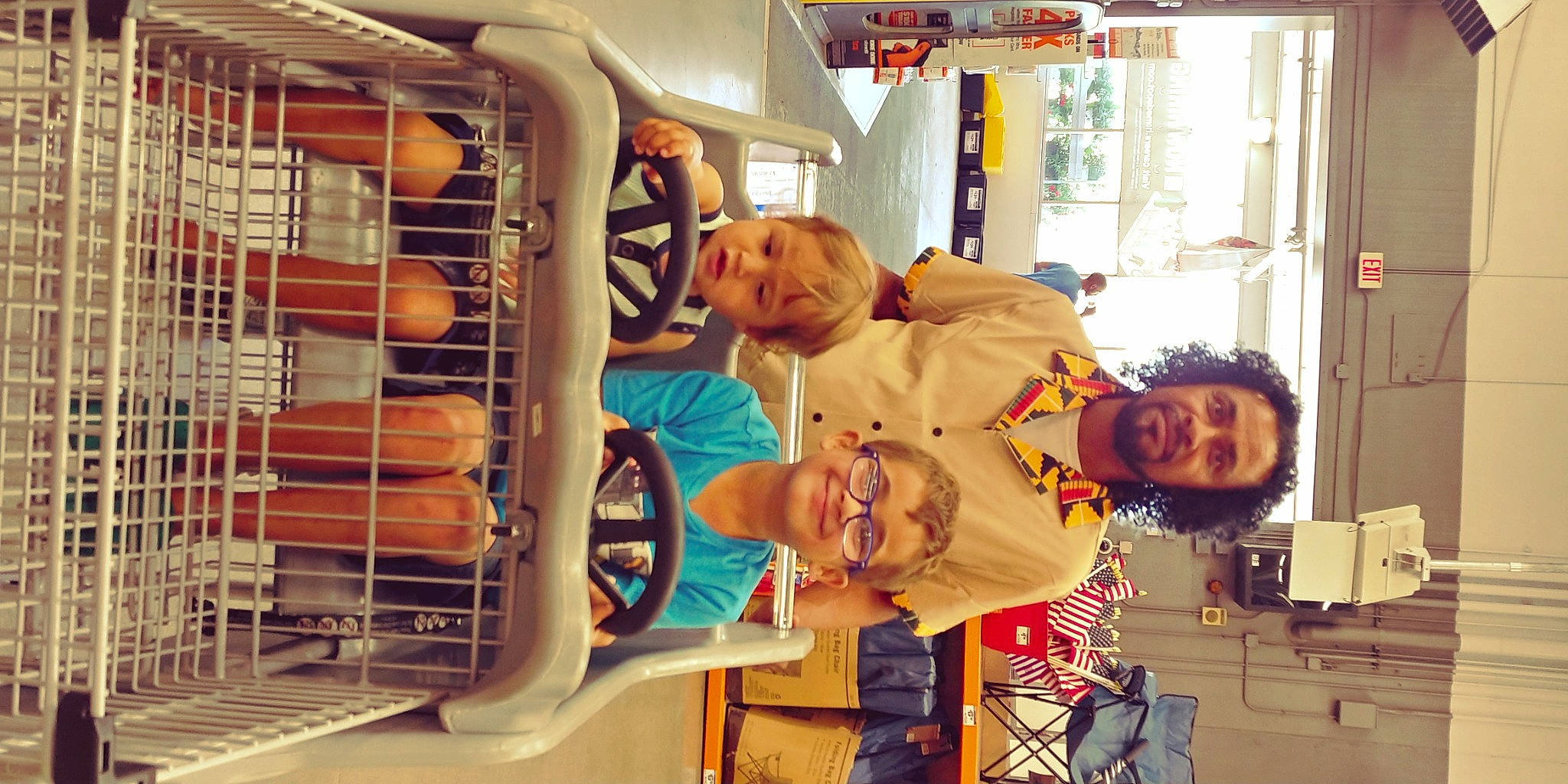 Jaden joined the competition — help win amazing prizes! building, cage, child, fun, happy, hat, joy, machine, person, room, shelf, shelving, smile, t_shirt, toddler, wood