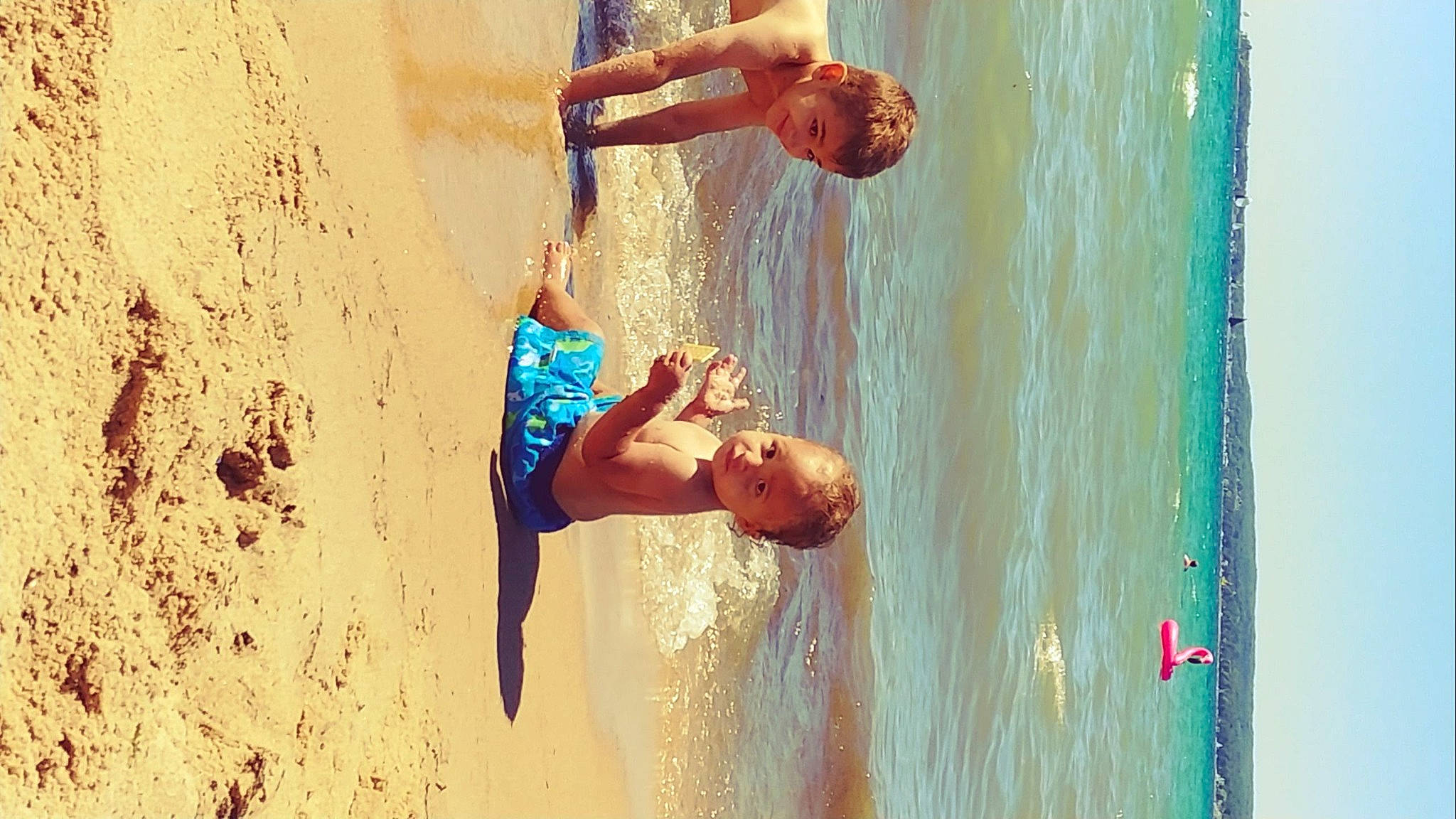 Julius joined the competition — help win amazing prizes! azure, barefoot, beach, body_of_water, chest, elbow, fun, hand, happy, human_body, joy, leisure, muscle, people_on_beach, person, recreation, swimwear, thigh, trunk, waist