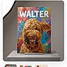 dog, pet, portrait, puzzle, artwork, colorful, brown_dog, shaggy_dog, grinning, teeth, product, shopping, website, screenshot, mobile_phone, browser, online_store, storefront, text, display
