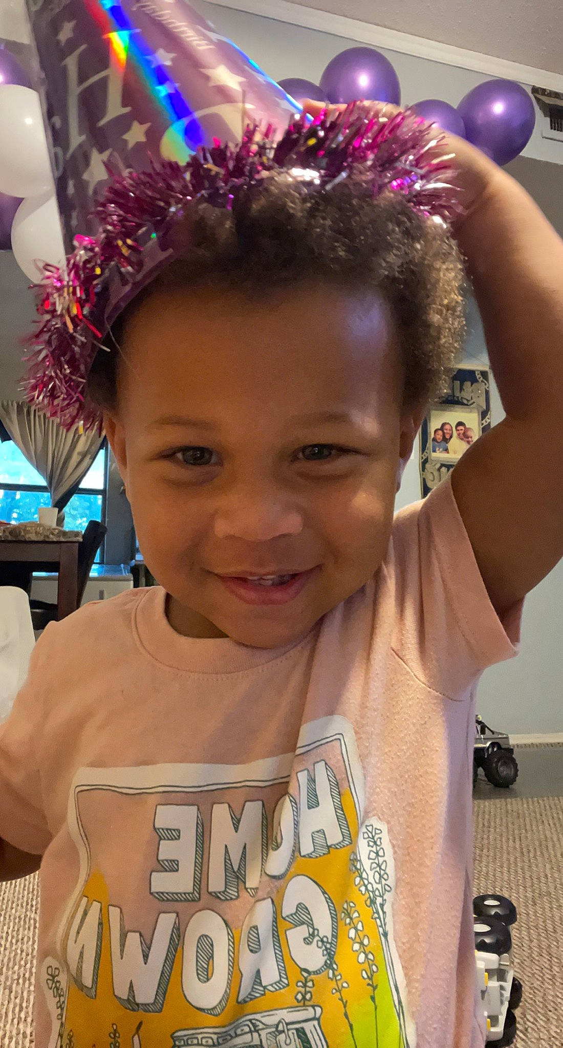 Darian joined the competition — help win amazing prizes! black_hair, child, chin, cool, ear, eyelash, face, facial_expression, forehead, fun, hairstyle, happy, human, joy, organ, people, person, purple, skin, smile