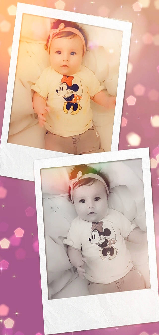 Thays participe au concours pour gagner de l'argent avec cette photo : art, baby, baby_toddler_clothing, beauty, cheek, child, design, eyelash, facial_expression, gesture, happy, pattern, person, photograph, pink, product, room, skin, textile, toy