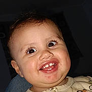 Jamalakai joined the competition — help win amazing prizes! toddler, child, smiling, face, eyes, onesie, clothing, teeth, portrait, happy, indoor, baby, cute, infant, closeup, person, young_child, expression, mouth, skin