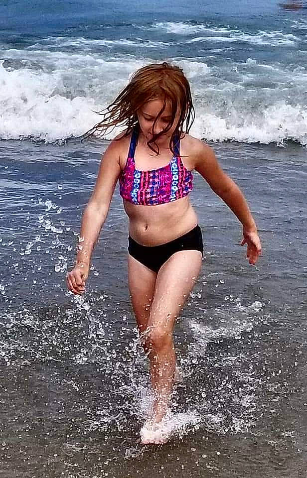 Hayli joined the competition — help win amazing prizes! beach, brassiere, flash_photography, hair, happy, leg, leisure, lingerie, people_in_nature, people_on_beach, person, summer, swimsuit_bottom, swimsuit_top, swimwear, thigh, undergarment, underpants, waist, water