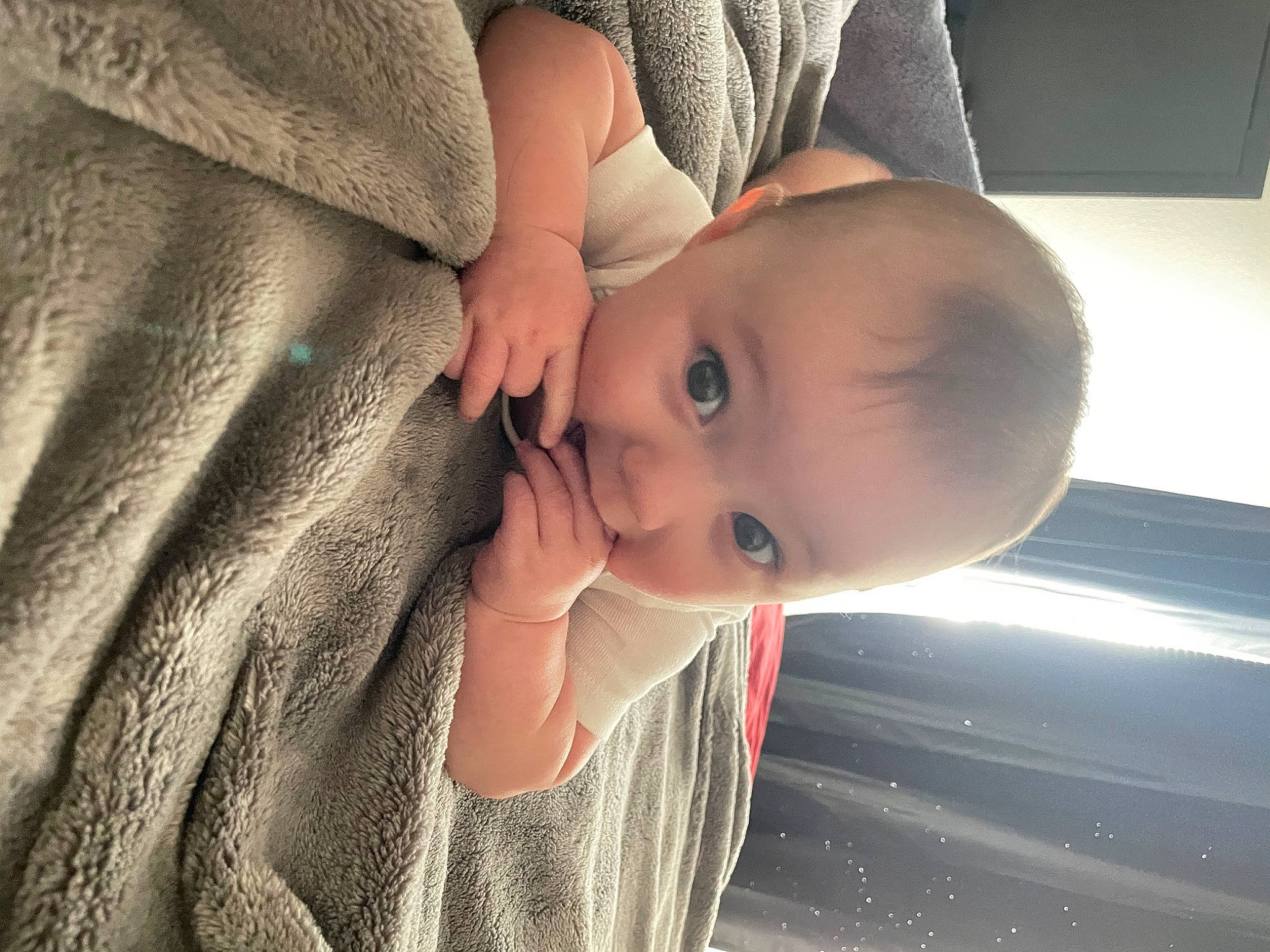 Indie joined the competition — help win amazing prizes! baby, baby_toddler_clothing, cheek, child, comfort, eye, eyelash, finger, flash_photography, gesture, hand, happy, head, lip, nose, person, skin, sleeve, smile, toddler
