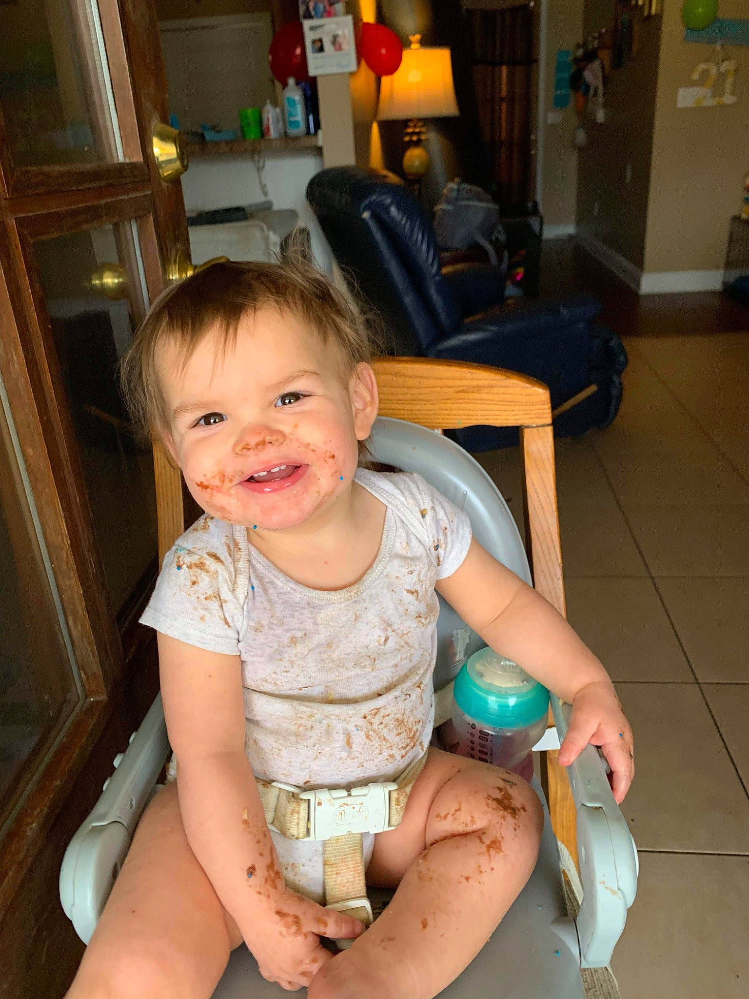 Bradley is registered to the contest to win money with this photo: baby_toddler_clothing, chair, cheek, comfort, floor, happy, head, iris, joint, joy, knee, lap, leg, person, picture_frame, shorts, skin, smile, thigh, thumb