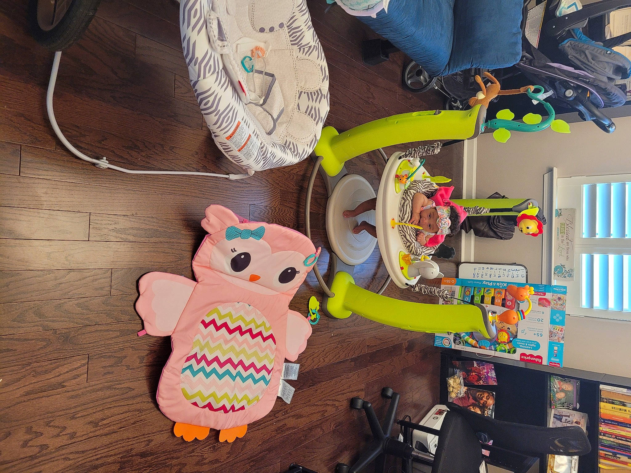 Ka'Lea is registered to the contest to win money with this photo: art, baby_toys, child_art, circle, electrical_wiring, fashion_accessory, font, paper, party_supply, pink, plastic, plush, room, shelving, stuffed_toy, textile, toy, visual_arts, wire, wood