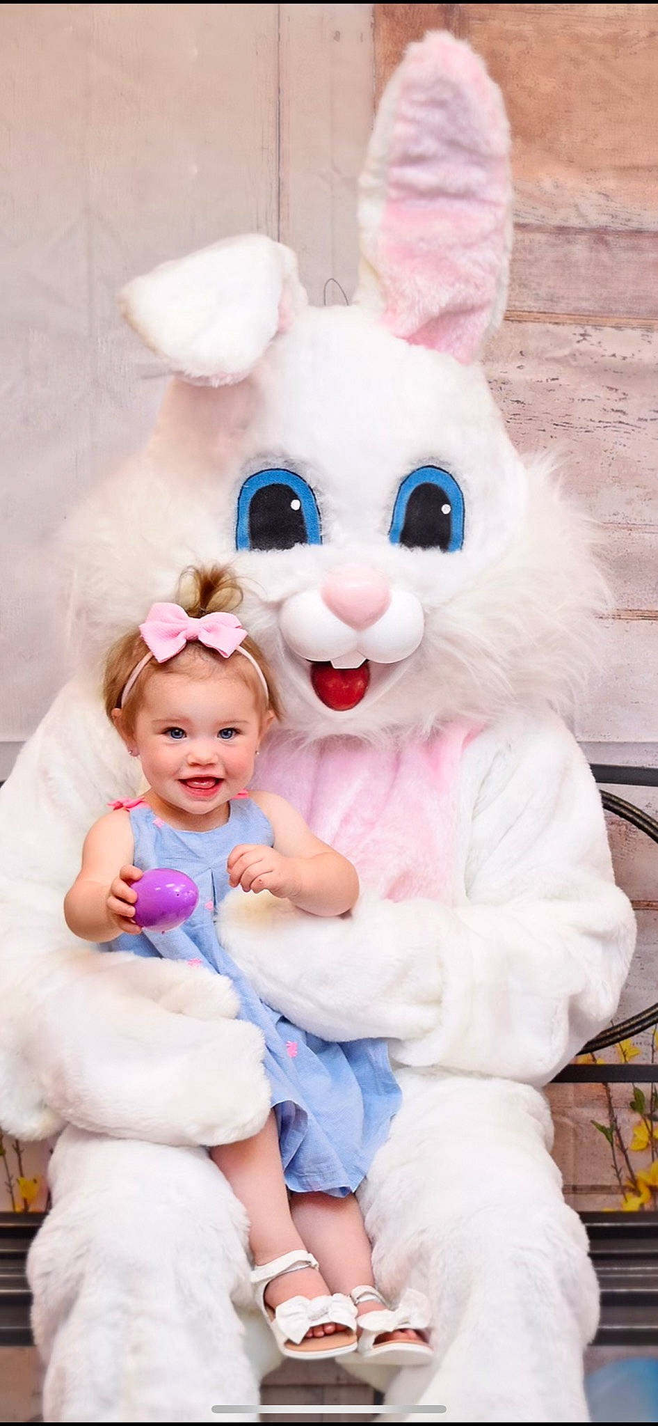 Charli joined the competition — help win amazing prizes! baby_toddler_clothing, child, ear, easter_bunny, event, eye, fun, happy, head, joy, mammal, person, pink, rabbit, rabbits_and_hares, skin, smile, textile, toddler, toy