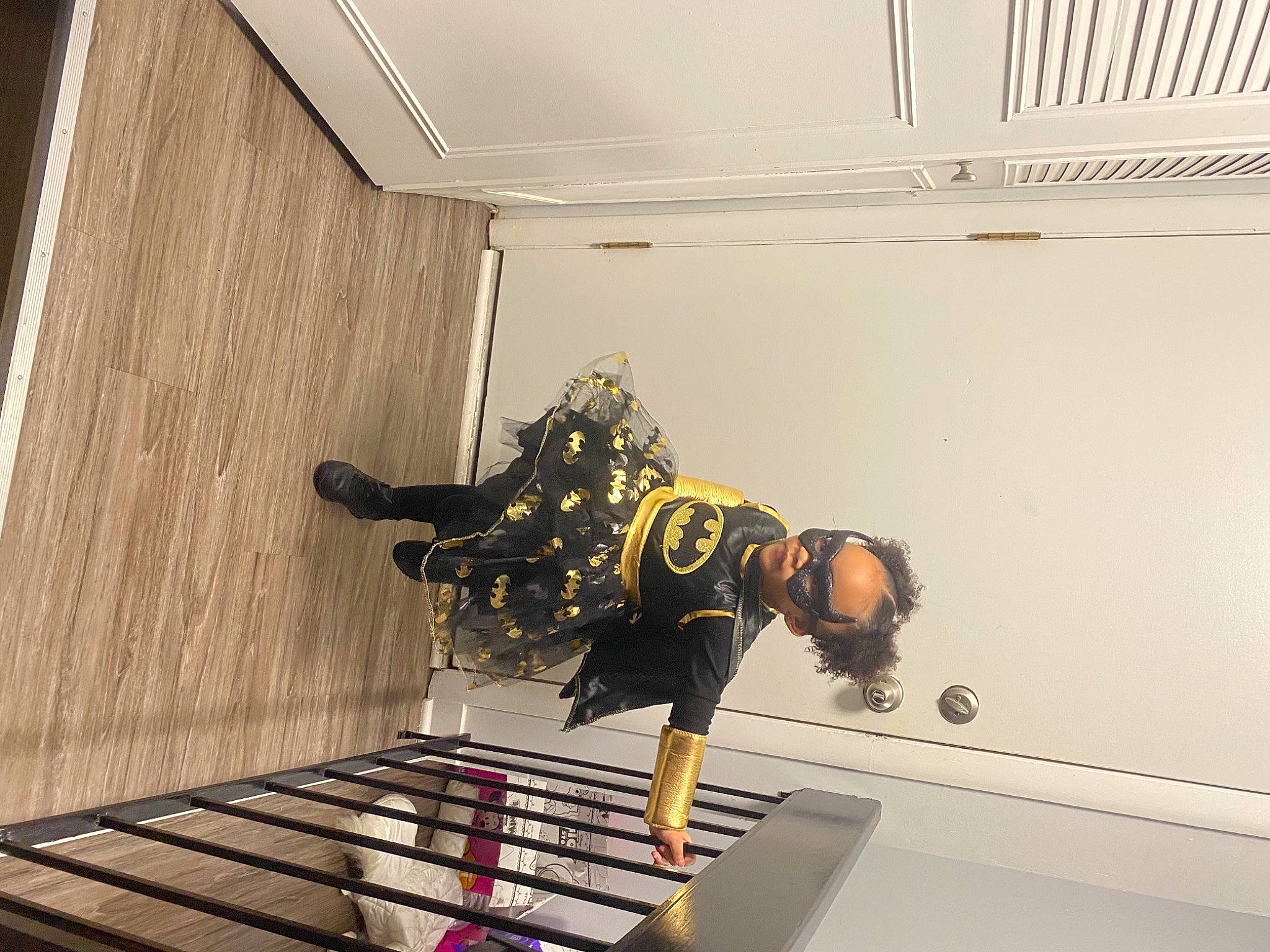 Layla is registered to the contest to win money with this photo: adventure, ceiling, daylighting, fashion_design, flooring, fun, line, metal, pattern, person, personal_protective_equipment, plaster, recreation, room, space, stairs, tourist_attraction, visual_arts, wood