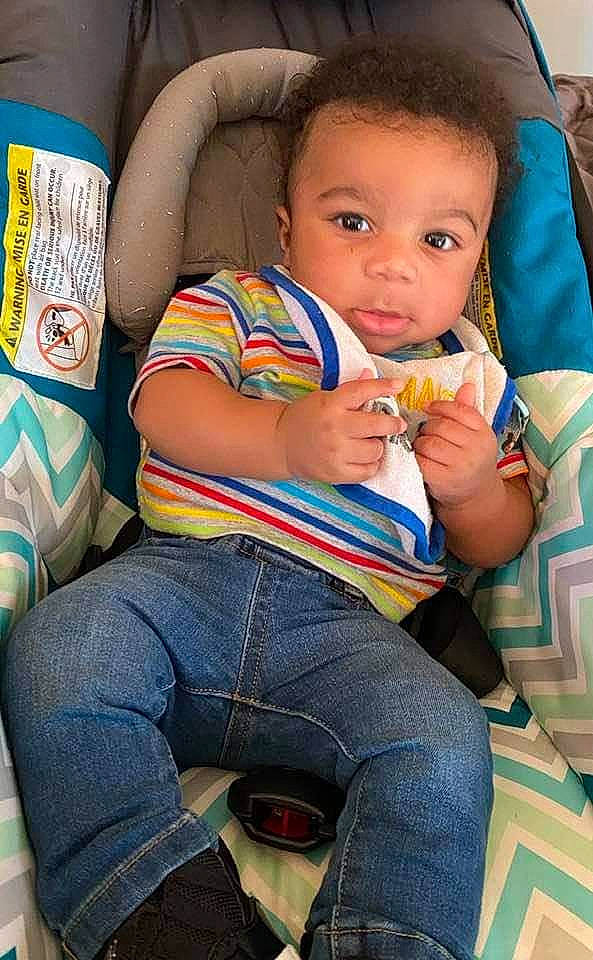 Aiden joined the competition — help win amazing prizes! abdomen, baby_products, baby_toddler_clothing, child, comfort, finger, fun, happy, head, human_body, human_leg, jeans, lap, leisure, person, sitting, skin, textile, thigh, toddler