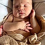 baby, newborn, sleeping, blanket, soft, hand, face, peaceful, cozy, bed, infant, skin, cute, resting, wrapped, fingers, portrait, indoors, calm, child