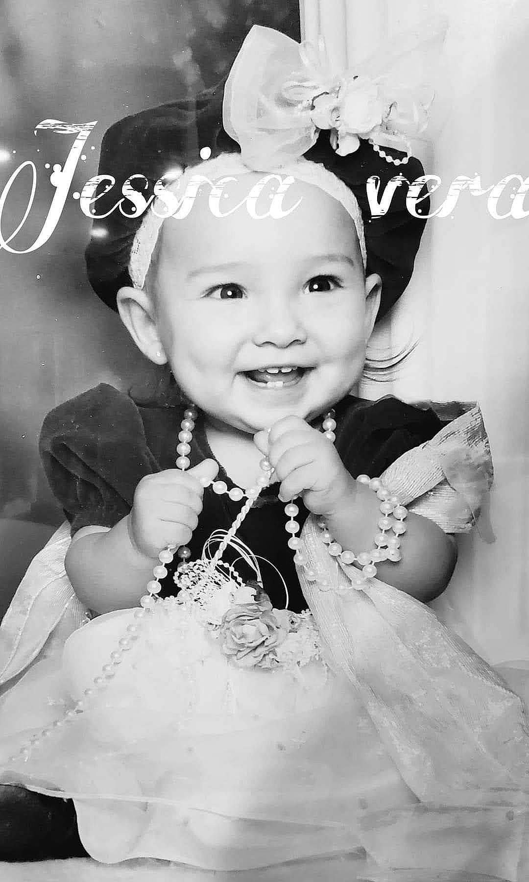 Angela joined the competition — help win amazing prizes! baby, baby_toddler_clothing, black_and_white, child, event, fashion_accessory, flash_photography, font, gesture, happy, hat, headpiece, jewellery, joy, monochrome, monochrome_photography, person, photograph, smile, style