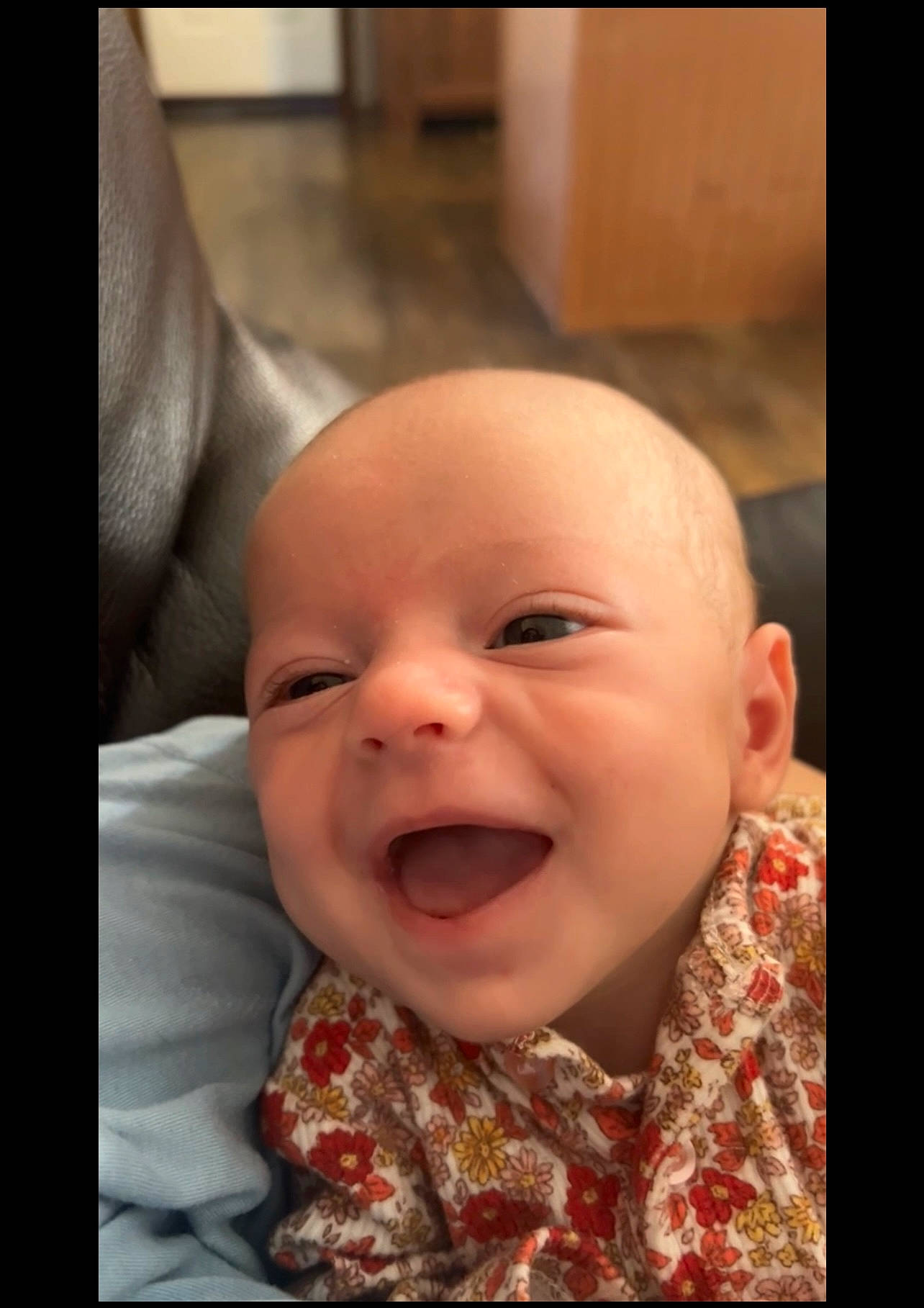 Wrenleigh joined the competition — help win amazing prizes! baby, baby_laughing, baby_toddler_clothing, cheek, child, comfort, ear, event, eye, flash_photography, gesture, happy, human_body, iris, laugh, lip, mouth, nose, person, smile