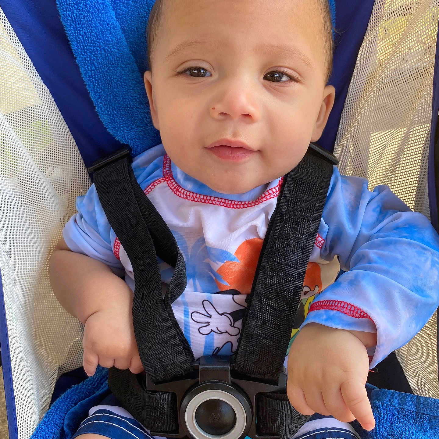 Kailan joined the competition — help win amazing prizes! accessories, baby, bodypart, clothing, coat, face, finger, furniture, hand, head, jacket, lifejacket, pants, person, photography, portrait, shorts, sitting, strap, vest