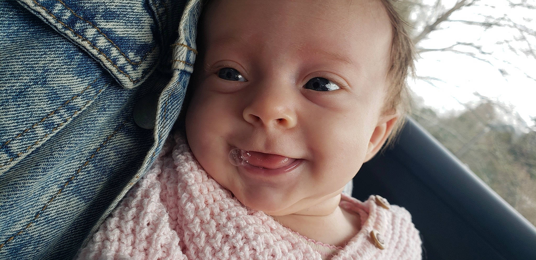 Claire joined the competition — help win amazing prizes! baby, cheek, chin, eye, eyebrow, eyelash, facial_expression, flash_photography, happy, iris, joy, lip, mouth, nose, organ, person, plant, skin, smile, toddler