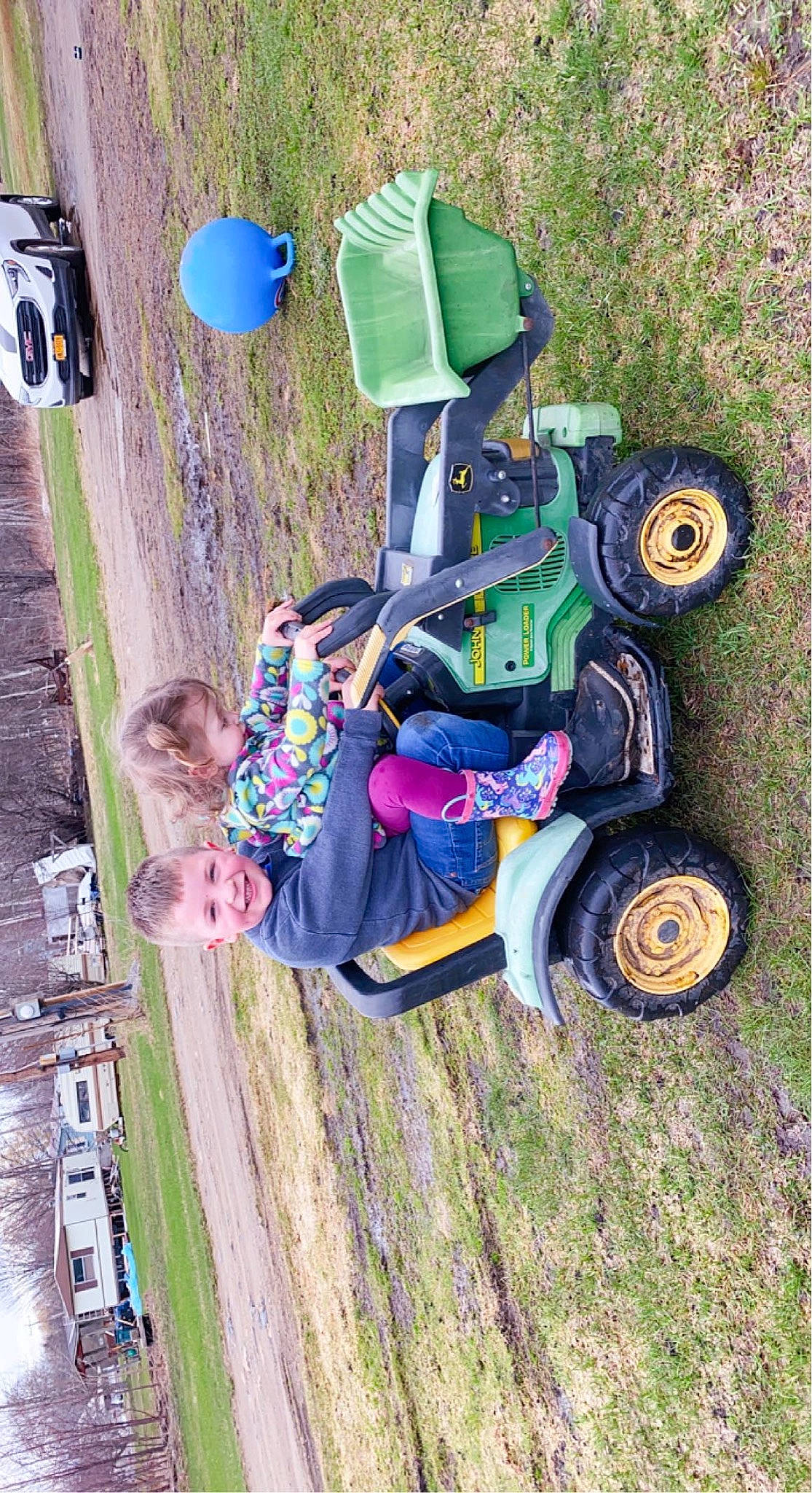 Jace joined the competition — help win amazing prizes! adventure, auto_part, automotive_exterior, automotive_tire, automotive_wheel_system, fender, fun, grass, joy, leisure, motor_vehicle, person, plant, recreation, riding_toy, shoe, tire, toddler, tread, tree