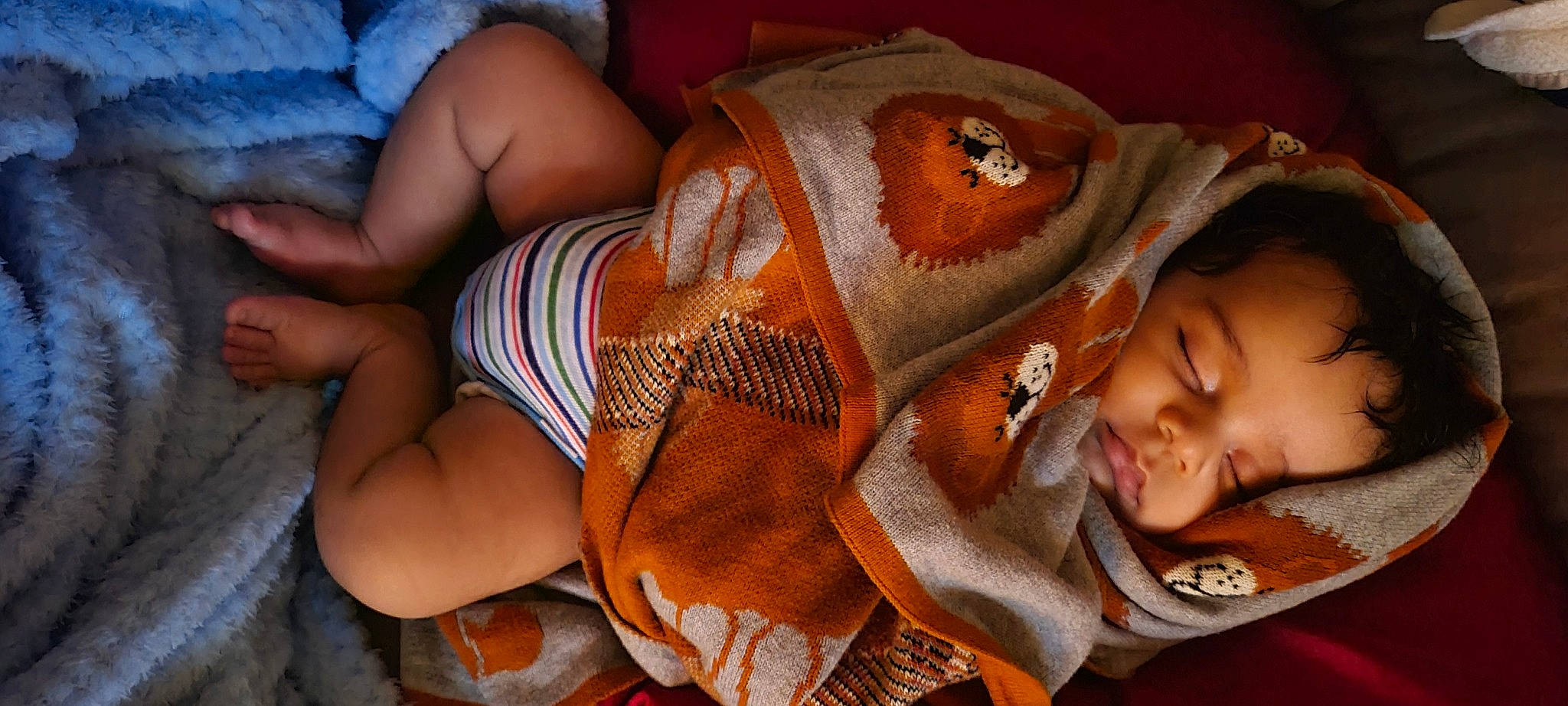 Lennox is registered to the contest to win money with this photo: baby, chest, child, eye, fun, happy, human_body, human_leg, mouth, orange, pattern, person, sitting, skin, smile, sunglasses, thigh, toddler, tree, undergarment