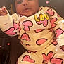 Tyla joined the competition — help win amazing prizes! baby, child, heart_pattern, love_text, headband, bow, pink, white, socks, smiling_face, cute, infant, clothing, soft_lighting, car_seat, portrait, indoor, person, expression, adorable