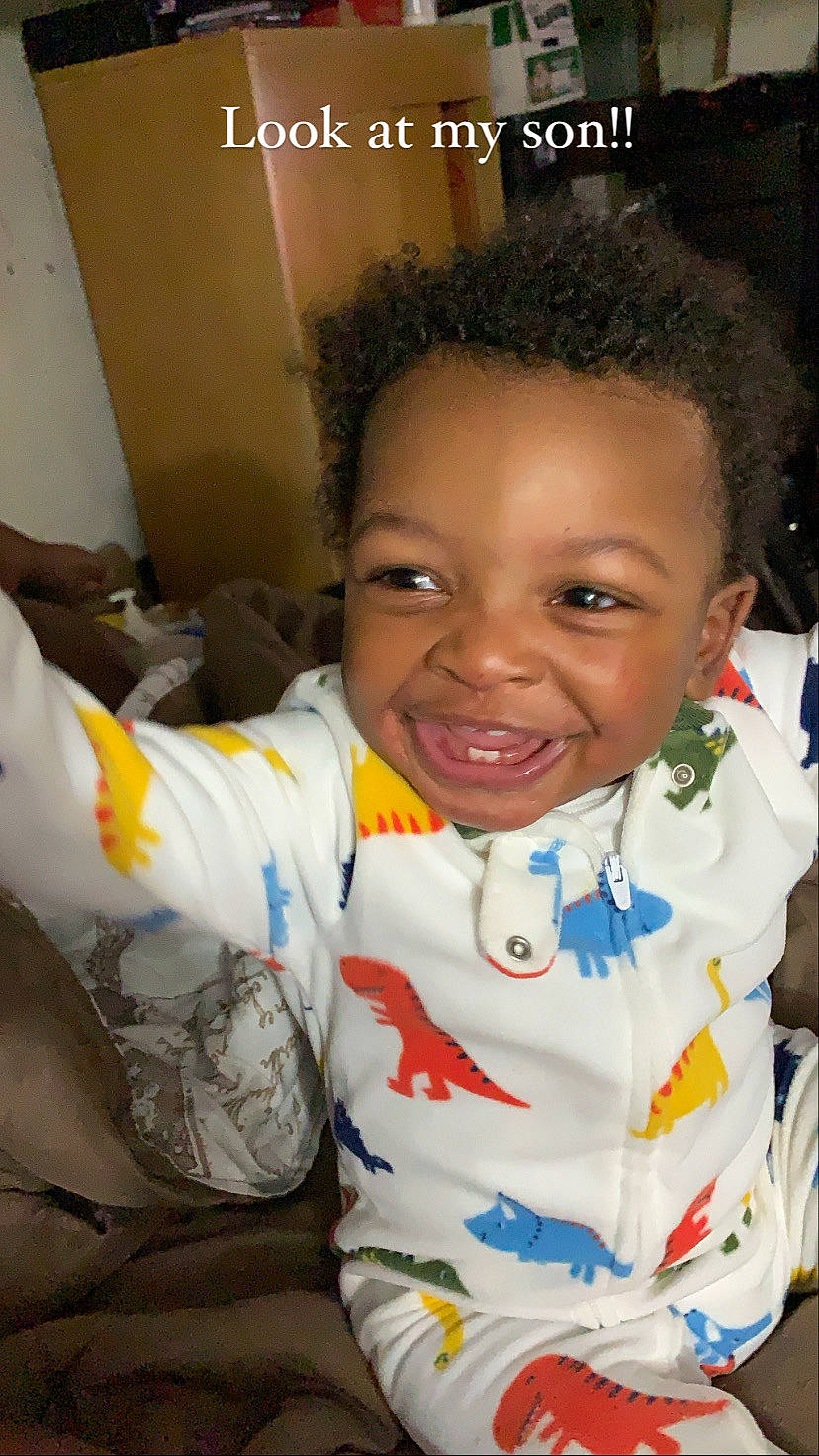 Joe joined the competition — help win amazing prizes! baby, black_hair, cheek, child, eyebrow, face, facial_expression, forehead, hair, hairstyle, head, joy, lip, nose, person, skin, smile, toddler