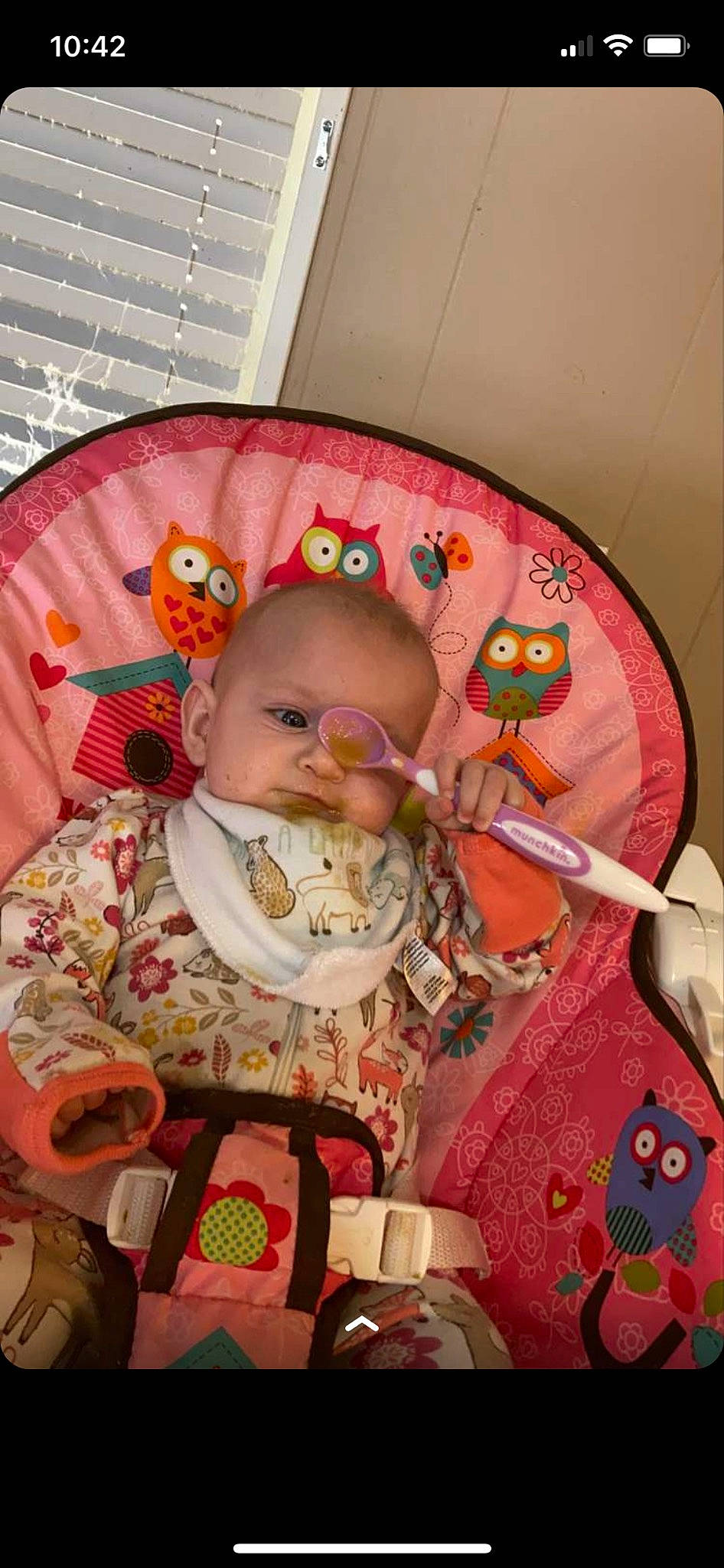 Lyra joined the competition — help win amazing prizes! art, baby, baby_products, baby_toddler_clothing, baby_toys, carmine, cheek, child, event, fictional_character, fun, happy, pattern, peach, person, pink, room, sitting, toddler, toy