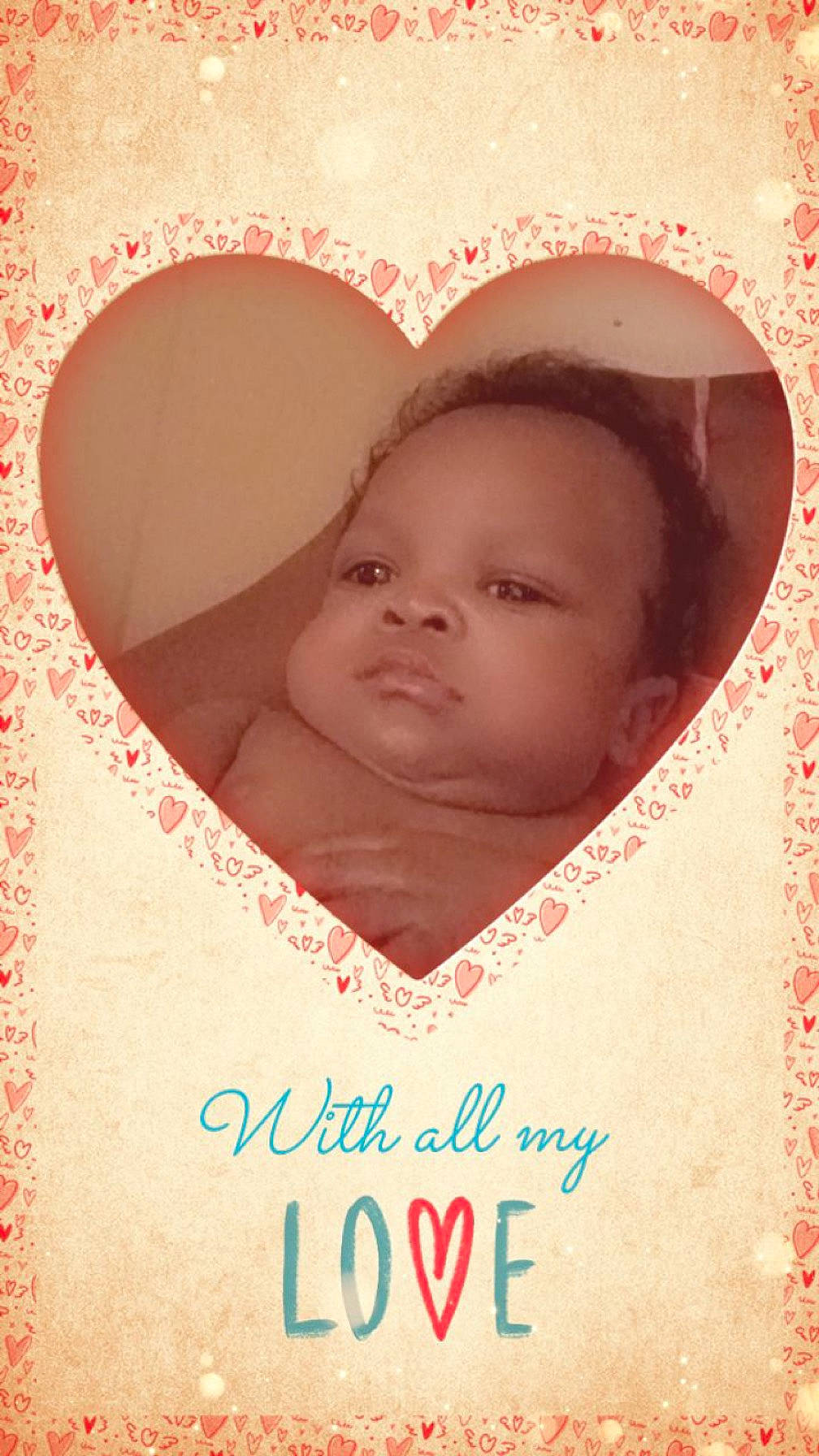 Prince is registered to the contest to win money with this photo: art, baby, cheek, child, chin, eyebrow, font, happy, human, illustration, lip, magenta, paper_product, person, photo_caption, pink, signature, smile, toddler, vintage_clothing