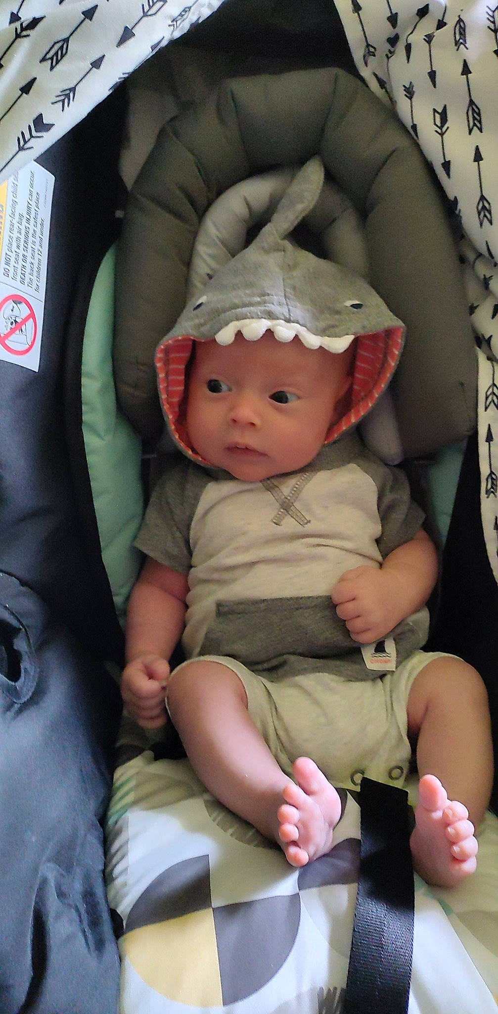 Maison joined the competition — help win amazing prizes! auto_part, baby, baby_carriage, baby_products, baby_toddler_clothing, cap, car_seat, cheek, child, comfort, fashion_accessory, finger, headgear, headwear, lap, mouth, pattern, people, person, sitting