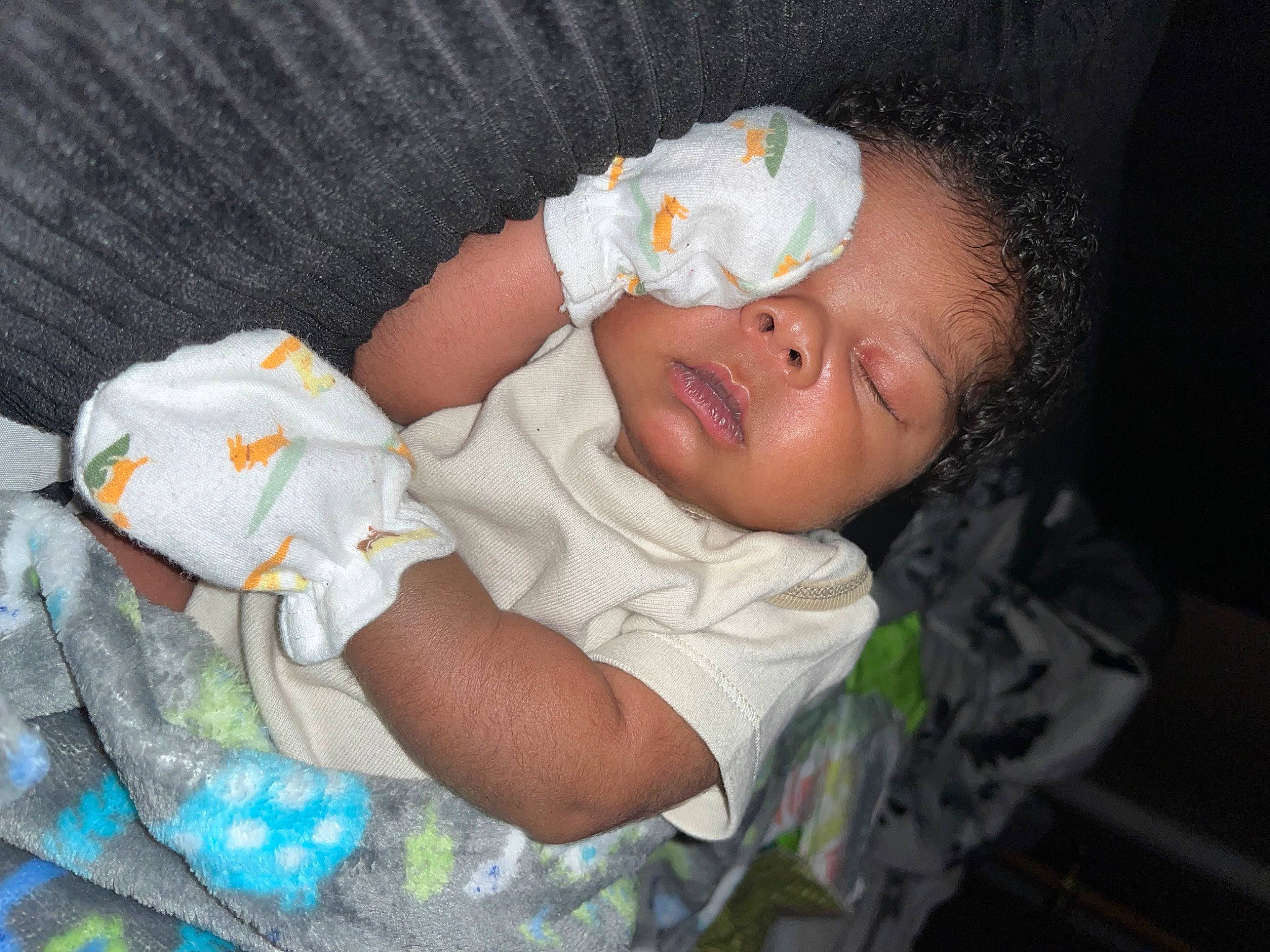 Micah joined the competition — help win amazing prizes! baby, baby_products, baby_sleeping, baby_toddler_clothing, bonnet, cheek, child, comfort, hair_accessory, happy, headband, headpiece, iris, linens, lip, nap, pattern, person, sleep, sleeve