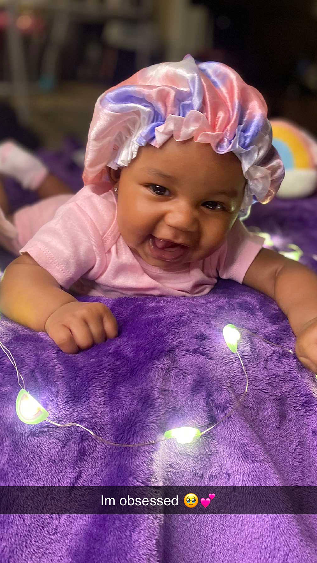 Azuri joined the competition — help win amazing prizes! baby, child, costume, electric_blue, event, fashion_accessory, fun, grass, hair_accessory, happy, headband, headpiece, headwear, magenta, party_supply, person, pink, purple, smile, toddler