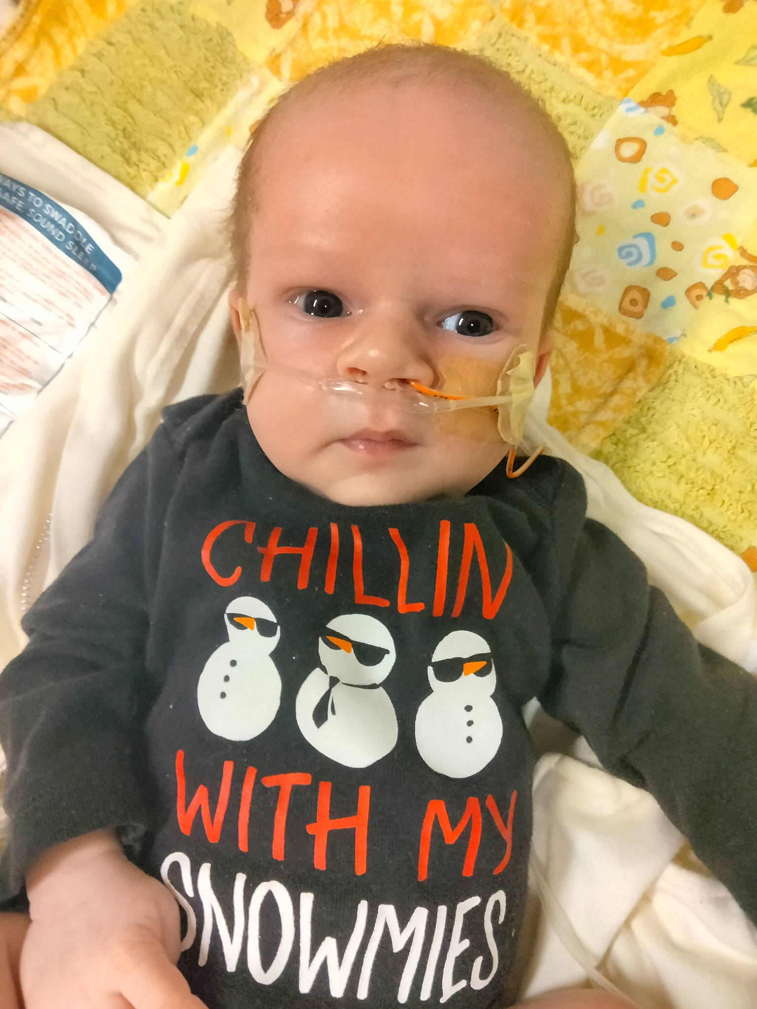 Deonte joined the competition — help win amazing prizes! baby, baby_products, baby_safety, baby_toddler_clothing, bird, cheek, child, chin, eye, eyelash, facial_expression, happy, linens, nose, person, product, skin, sleeve, t_shirt, textile