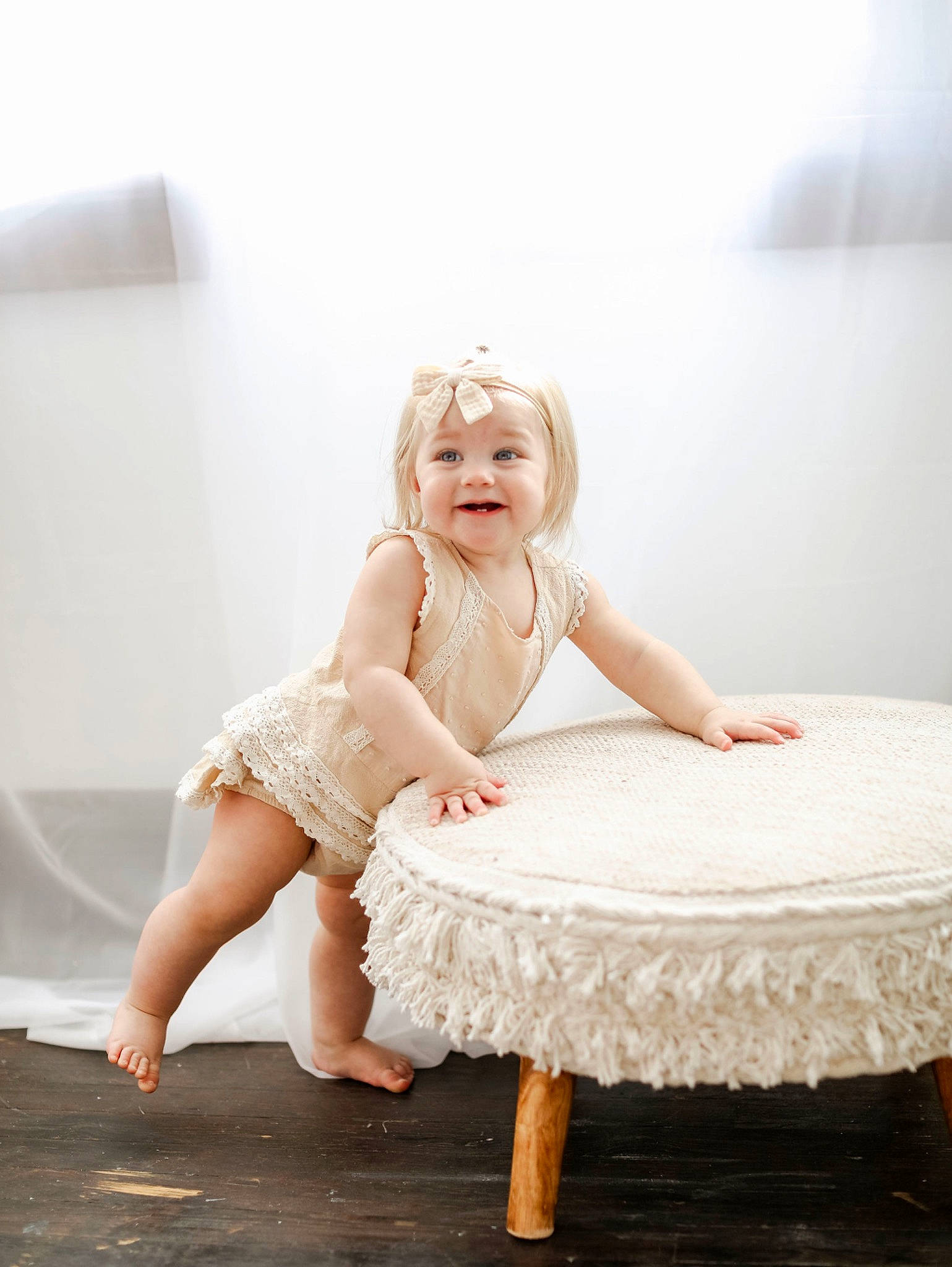 Kinley is registered to the contest to win money with this photo: arm, bridal_clothing, bridal_party_dress, day_dress, dress, embellishment, eye, face, fashion_design, flash_photography, floor, flooring, gown, happy, head, human_body, iris, joy, person, photograph