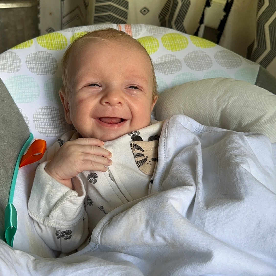 Beau joined the competition — help win amazing prizes! architecture, baby, bed, blanket, building, cushion, face, furniture, happy, head, homedecor, hospital, laughing, linen, newborn, person, photography, portrait, quilt, smile