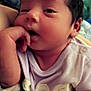 Miracle Maya is registered to the contest to win money with this photo: baby, infant, close_up, face, hand, mittens, sleepy, clothing, blanket, newborn, person, cute, resting, indoors, soft, skin, portrait, child, young, babywear