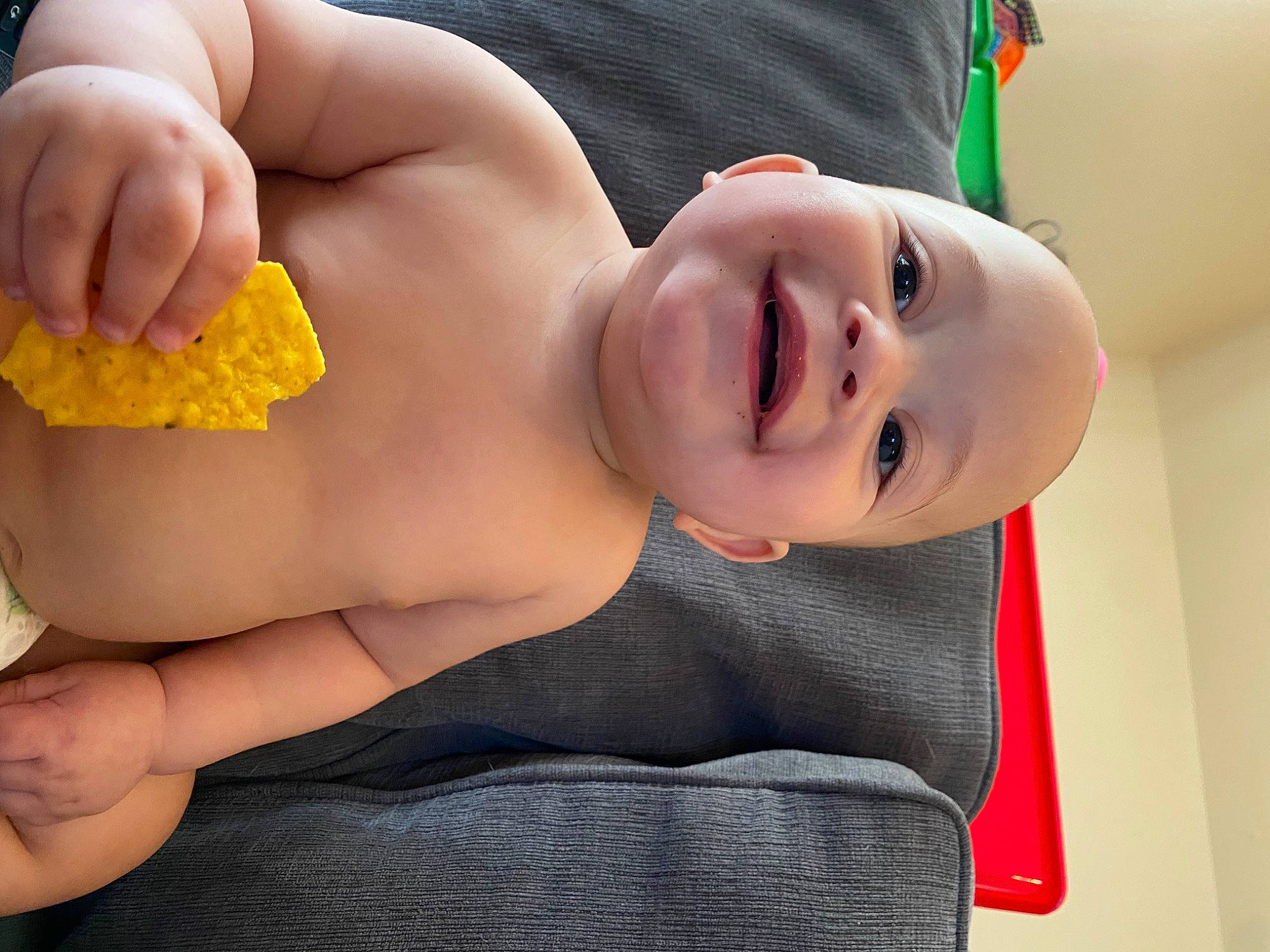 Zakai joined the competition — help win amazing prizes! abdomen, baby, baby_toddler_clothing, chest, elbow, finger, hand, happy, hat, human_body, human_leg, joy, mouth, navel, neck, person, skin, smile, stomach, thigh