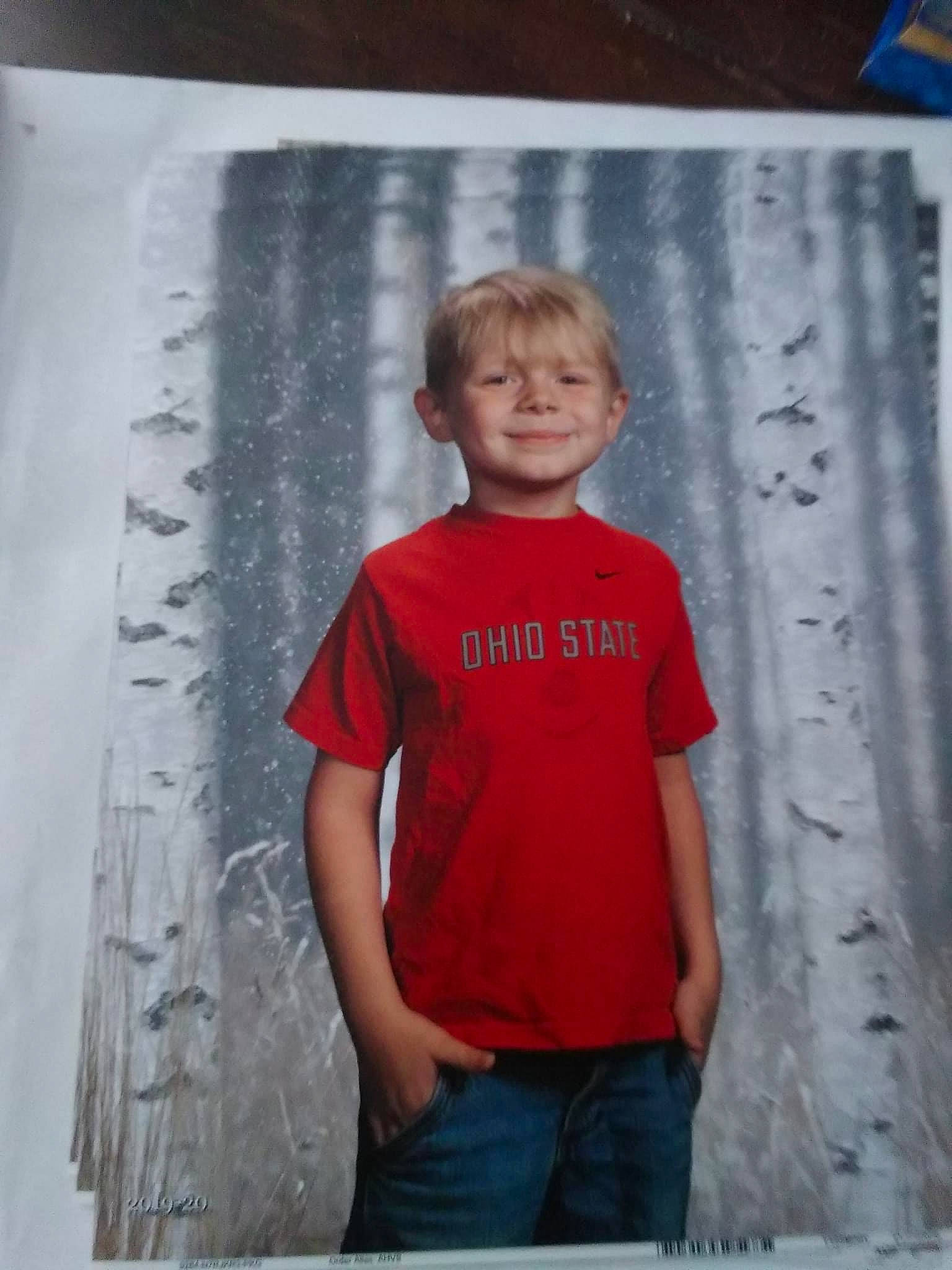 Aidan joined the competition — help win amazing prizes! child, child_model, joy, neck, person, photograph, photography, portrait, sleeve, snapshot, standing, t_shirt, top