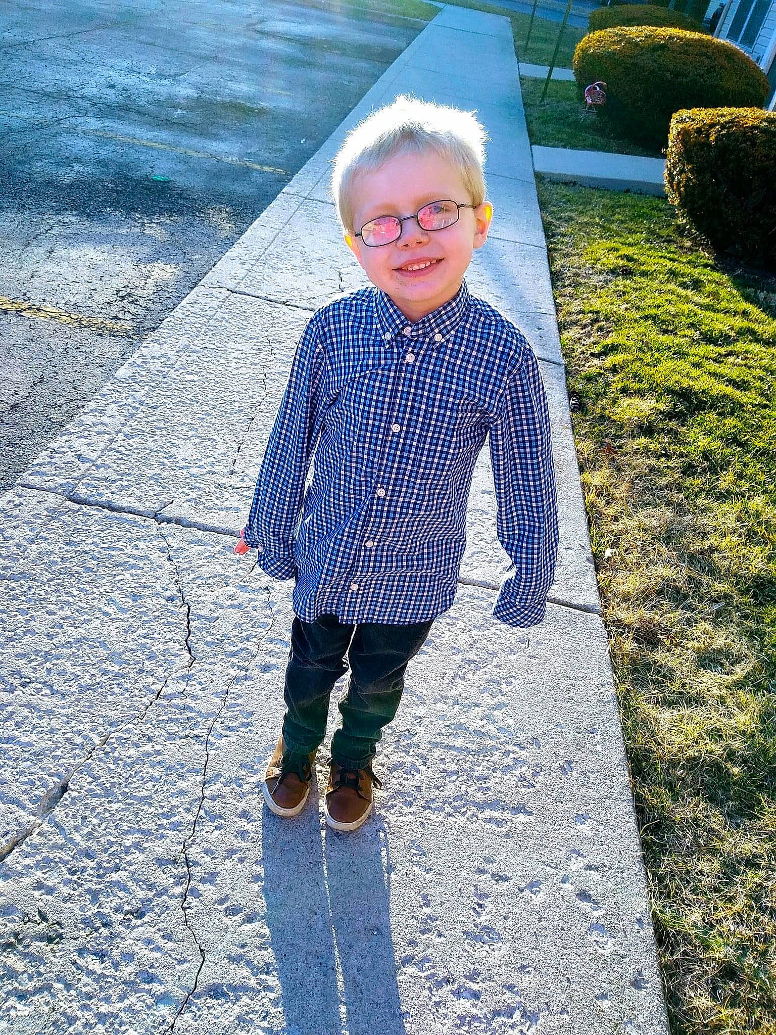 Aidan joined the competition — help win amazing prizes! child, grass, joy, outerwear, people, person, photography, rock, sea, shadow, smile, standing, toddler, vacation, water