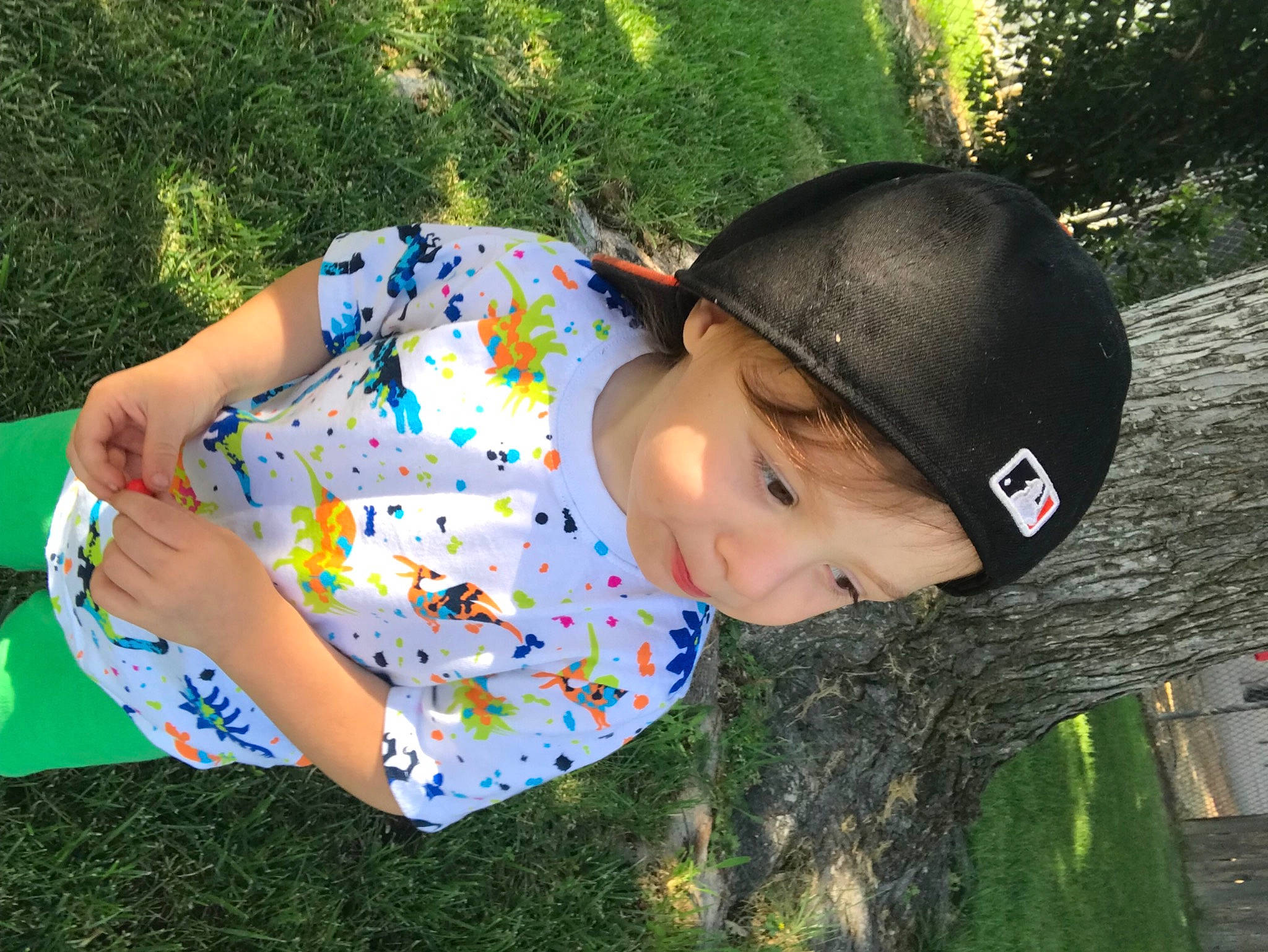 Axel joined the competition — help win amazing prizes! child, fun, grass, grassland, happy, headwear, leisure, pattern, people_in_nature, person, plant, portrait_photography, recreation, sitting, spring, toddler, tree, vacation