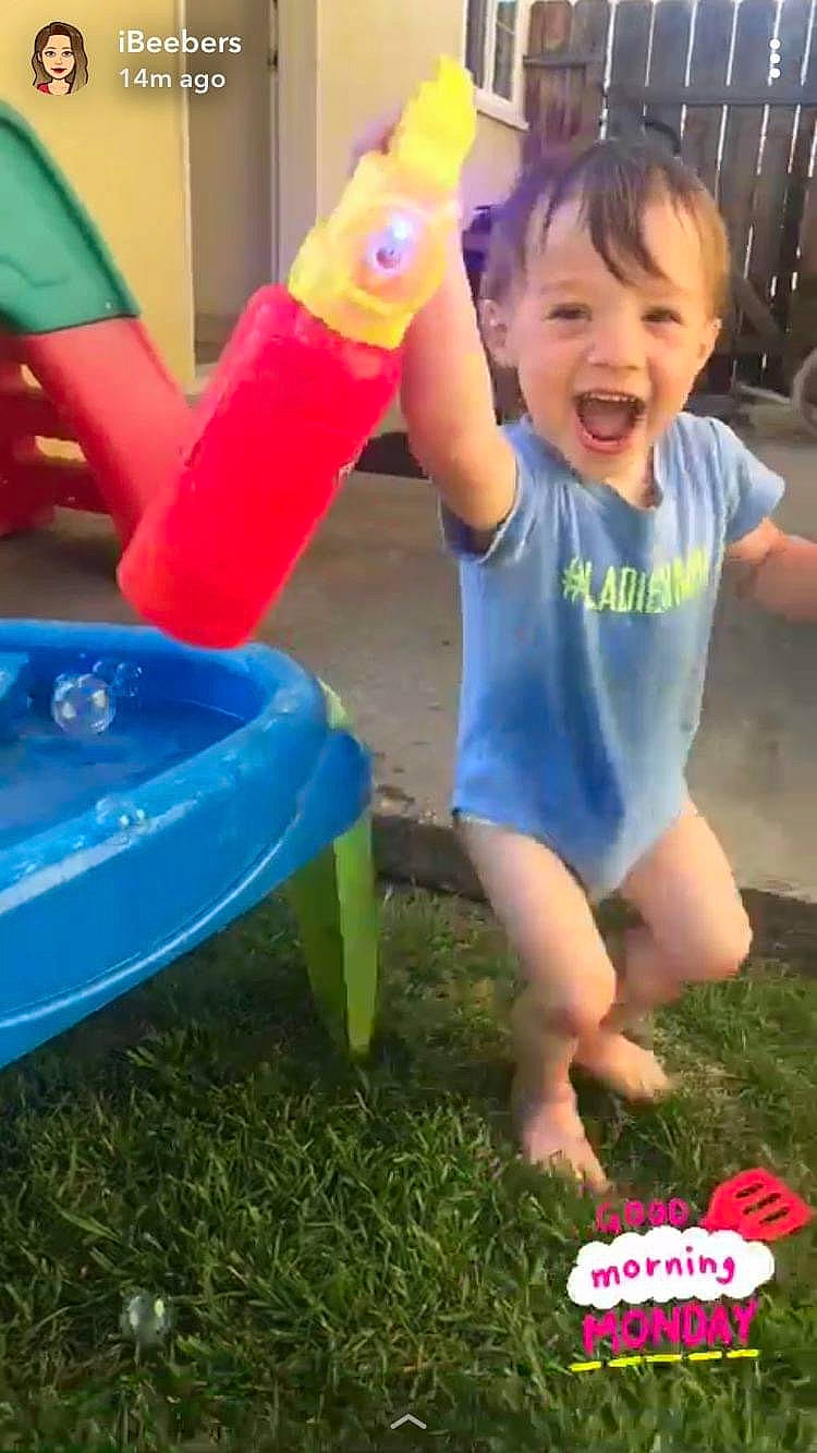 Axel joined the competition — help win amazing prizes! baby, baby_playing_with_toys, baby_toddler_clothing, child, facial_expression, fun, grass, happy, leg, leisure, people, person, photograph, pink, product, recreation, smile, snapshot, summer, t_shirt