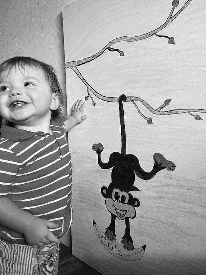 Cole joined the competition — help win amazing prizes! black, black_and_white, child, design, drawing, girl, happiness, human_behavior, monochrome, monochrome_photography, person, photograph, photography, product, smile, toddler, white