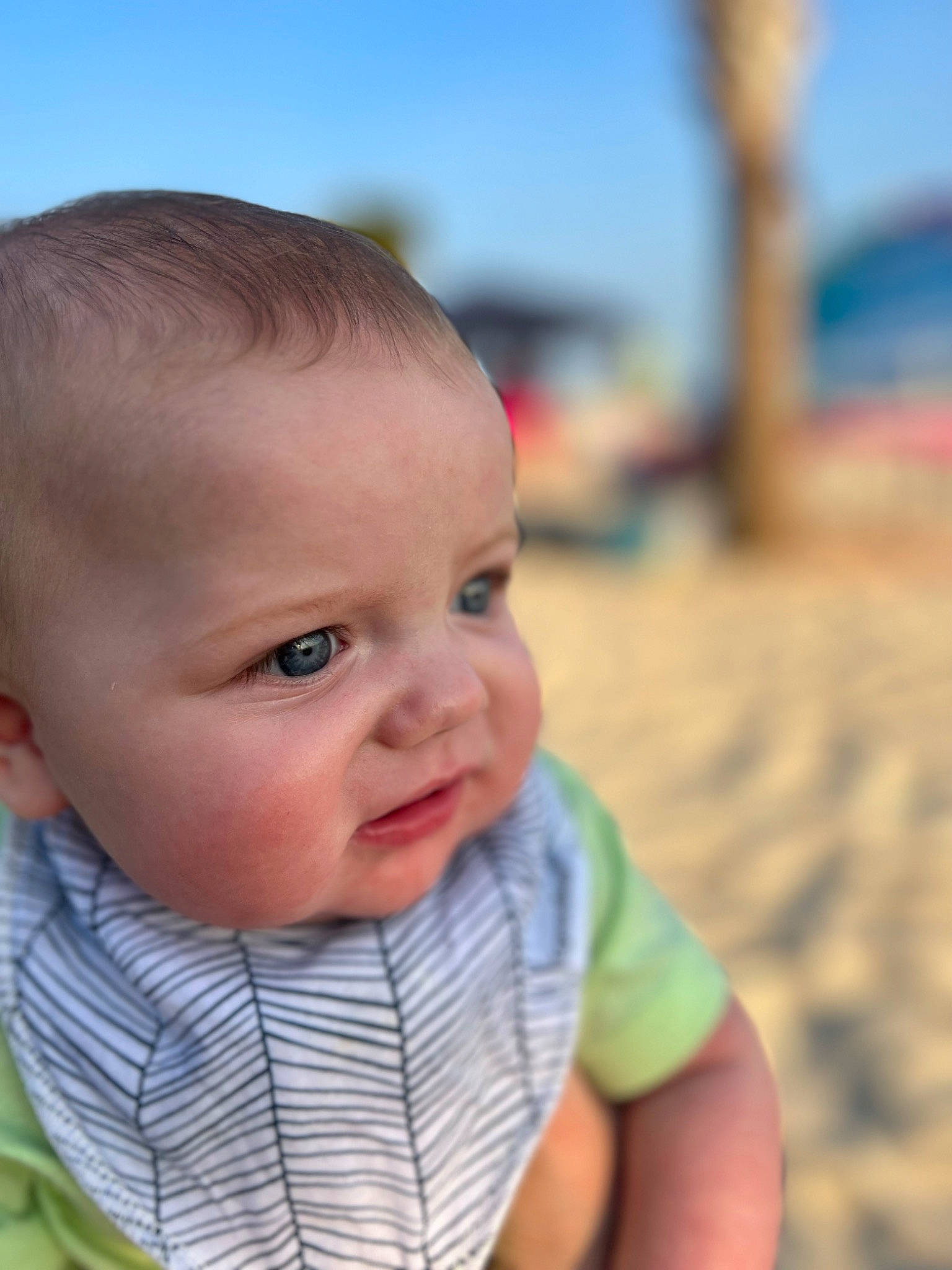 Nathaniel is registered to the contest to win money with this photo: baby, baby_toddler_clothing, beach, cheek, child, eye, eyelash, fun, grass, happy, iris, leisure, lip, nose, people_in_nature, person, skin, sky, toddler, travel