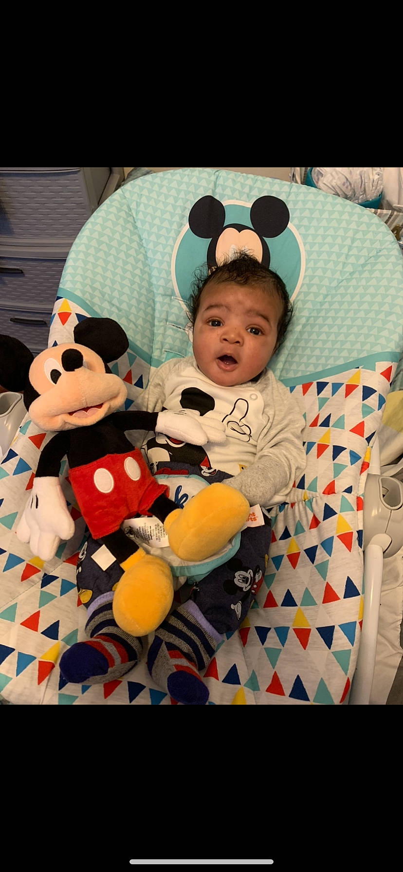 Aamir is registered to the contest to win money with this photo: baby, baby_products, baby_toddler_clothing, carmine, child, comfort, event, fun, happy, linens, mammal, orange, pattern, person, pink, product, room, stuffed_toy, textile, toddler