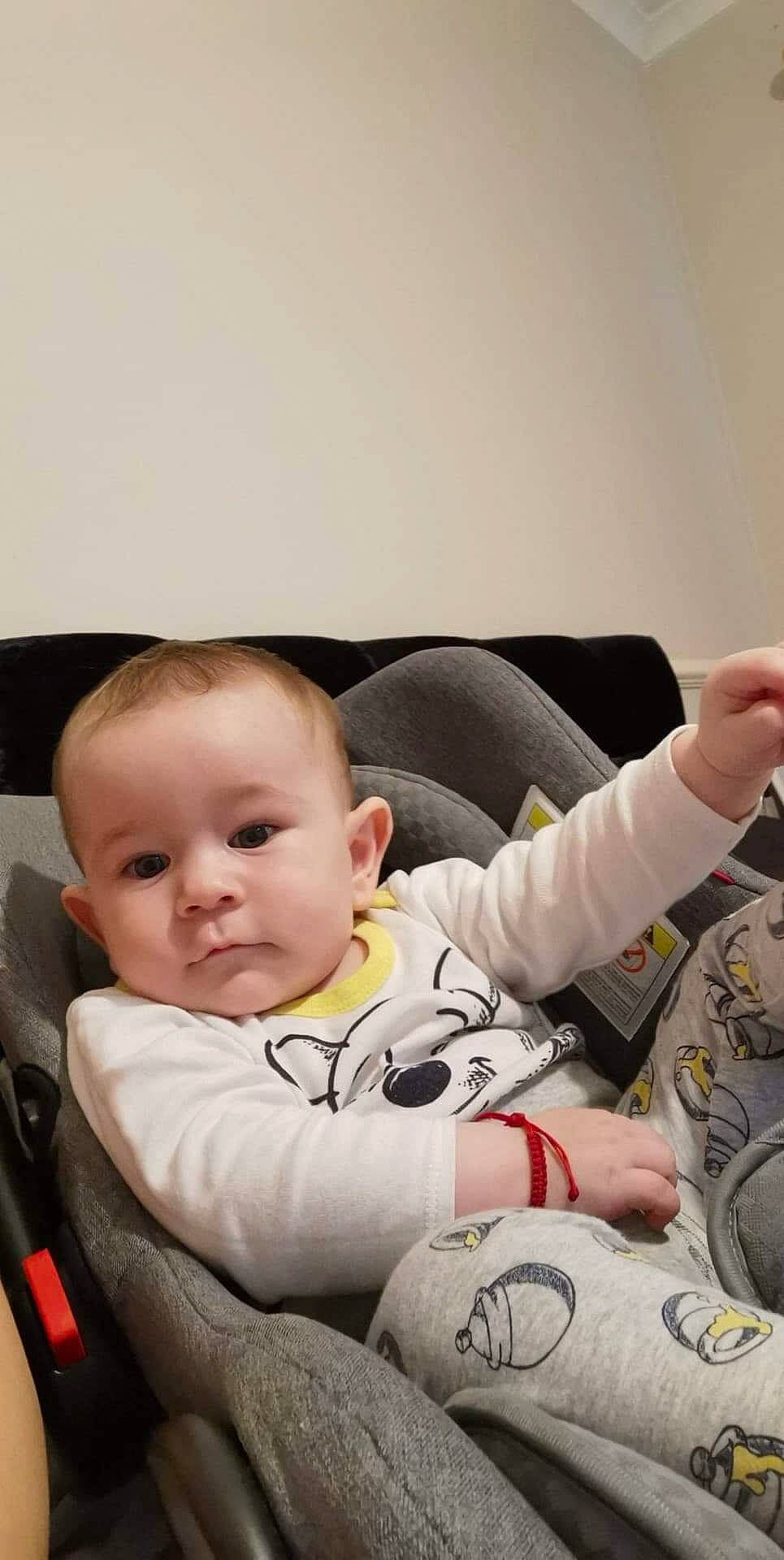 Matei is registered to the contest to win money with this photo: baby, baby_products, baby_safety, cheek, child, comfort, ear, finger, person, product, skin, toddler