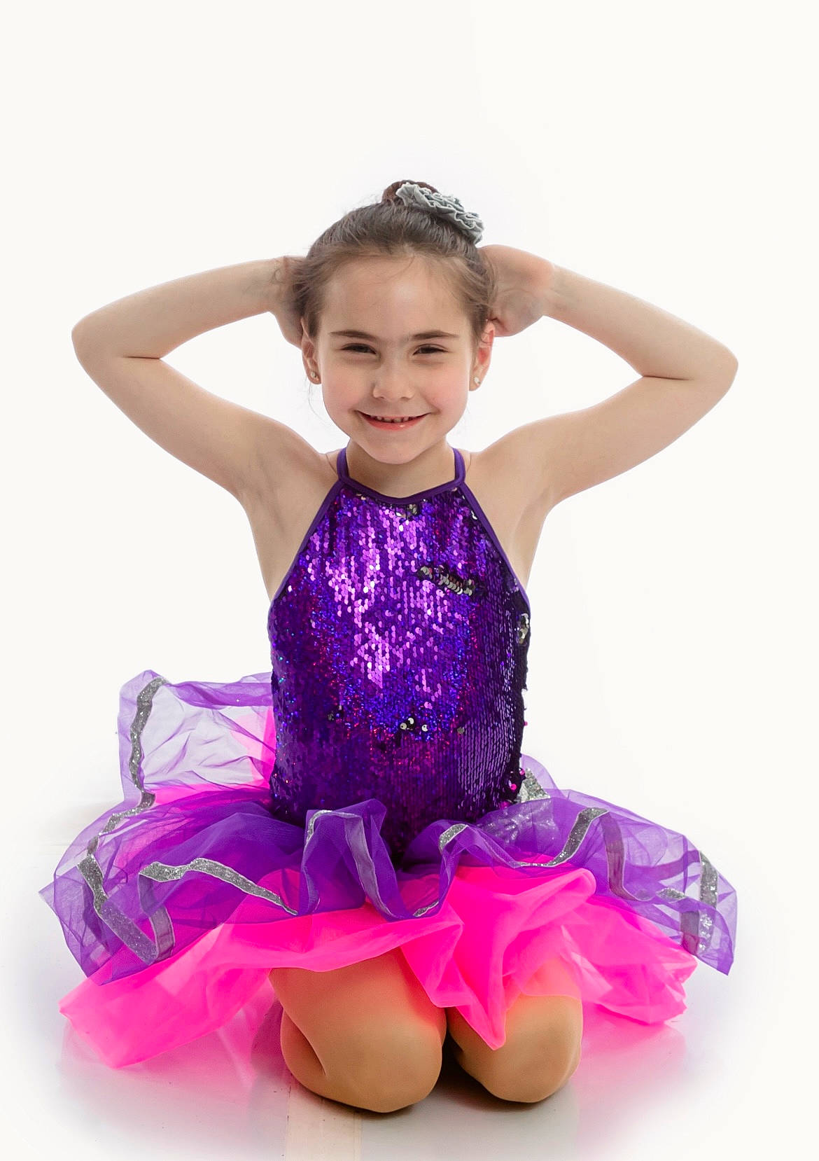 Kayleigh is registered to the contest to win money with this photo: baby_toddler_clothing, ballet_tutu, dance, dress, electric_blue, entertainment, event, fun, happy, human_body, joy, magenta, performing_arts, person, pink, purple, sleeve, smile, sportswear, toddler