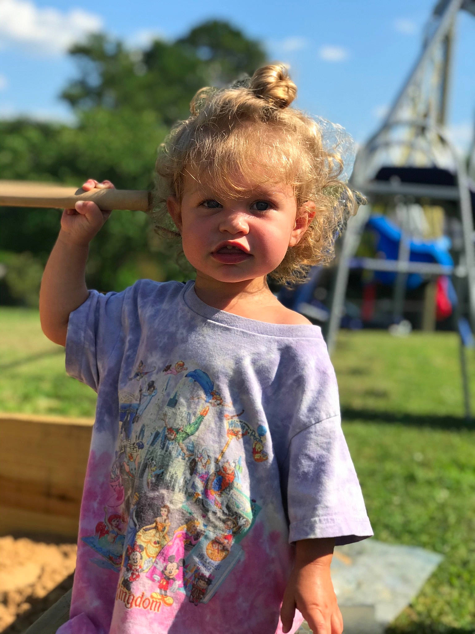 Macey joined the competition — help win amazing prizes! child, fun, grass, happy, leisure, person, play, sleeve, smile, summer, toddler, vacation