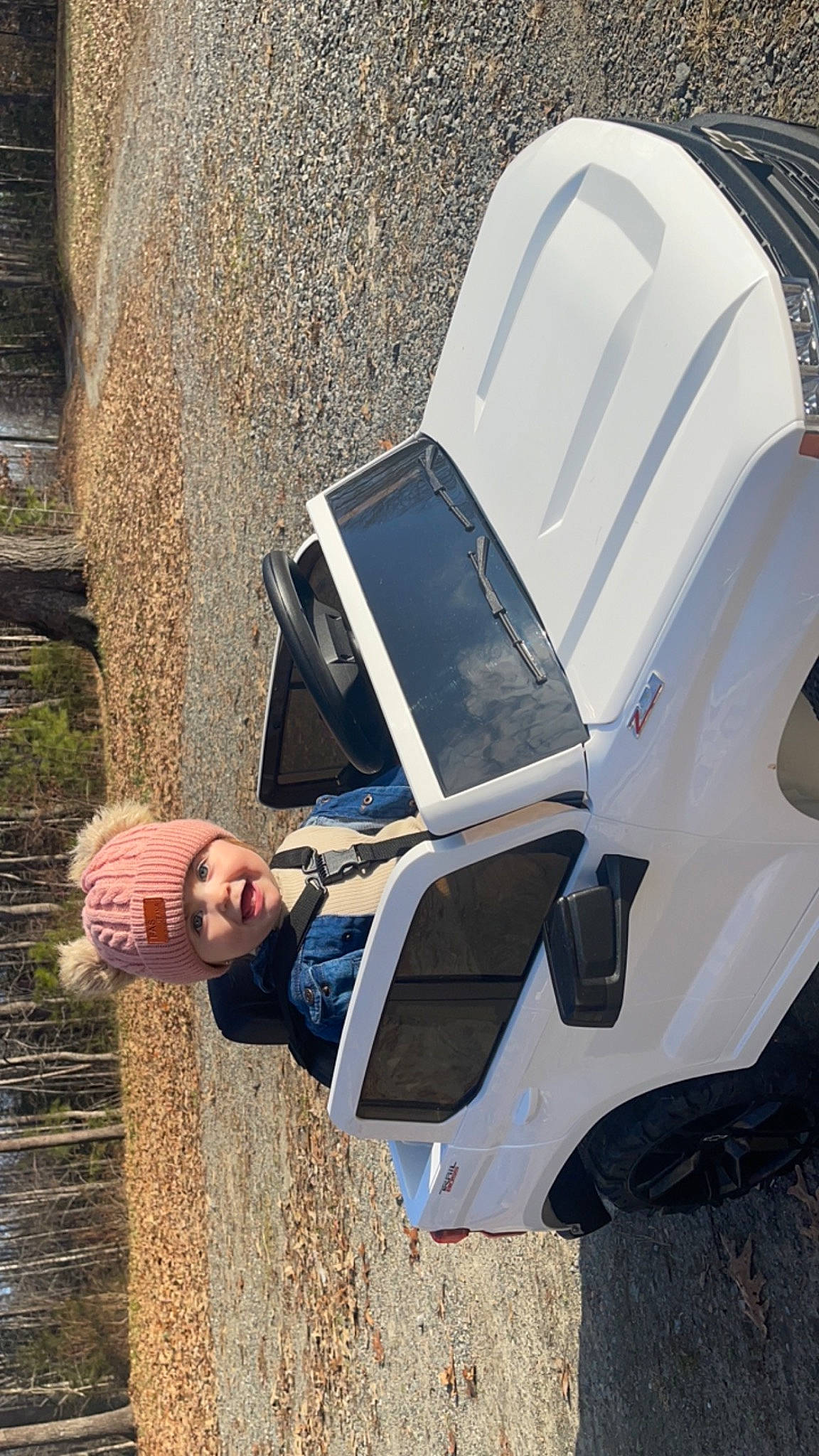 Kinsley is registered to the contest to win money with this photo: auto_part, automotive_design, automotive_exterior, automotive_lighting, automotive_tire, bumper, car, family_car, fun, headwear, helmet, hood, leisure, motor_vehicle, person, personal_luxury_car, plant, recreation, tire, travel