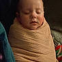 baby, blanket, child, clothing, comfort, cozy, cute, face, indoor, infant, nap, peaceful, person, rest, skin, sleeping, soft_lighting, toddler, warm, wrapped