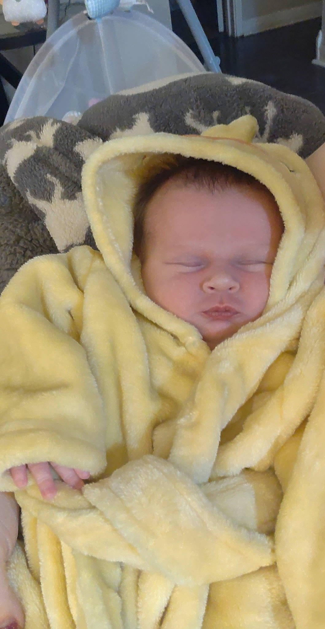 Braylin is registered to the contest to win money with this photo: baby, baby_products, baby_safety, baby_sleeping, baby_toddler_clothing, bed, bedding, bedtime, cheek, child, comfort, fur, linens, nap, person, skin, sleep, textile, thumb, toddler